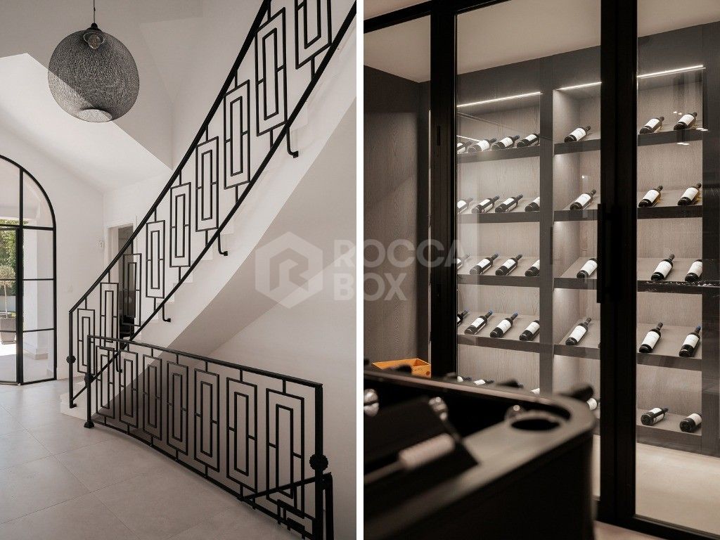 Elegant Sunlit Villa with Panoramic Sea & Golf Views, Outdoor Kitchen, and Luxury Interiors