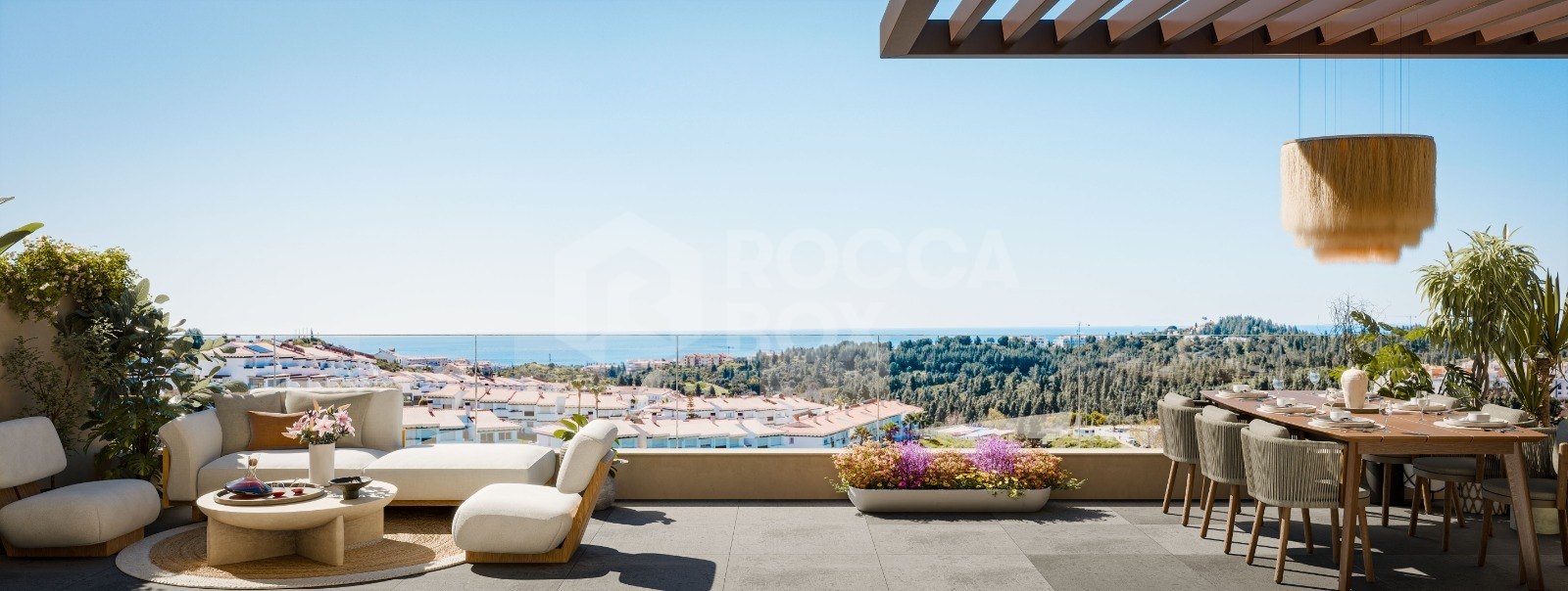 Modern 2-Bedroom Apartment with Panoramic Sea Views