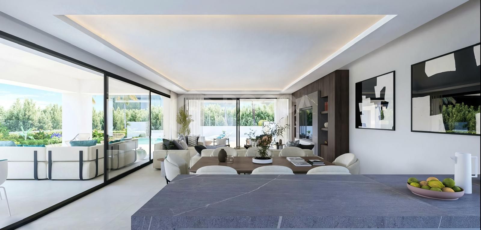 Elegant Contemporary Villa in Estepona’s Prestigious Golden Mile
