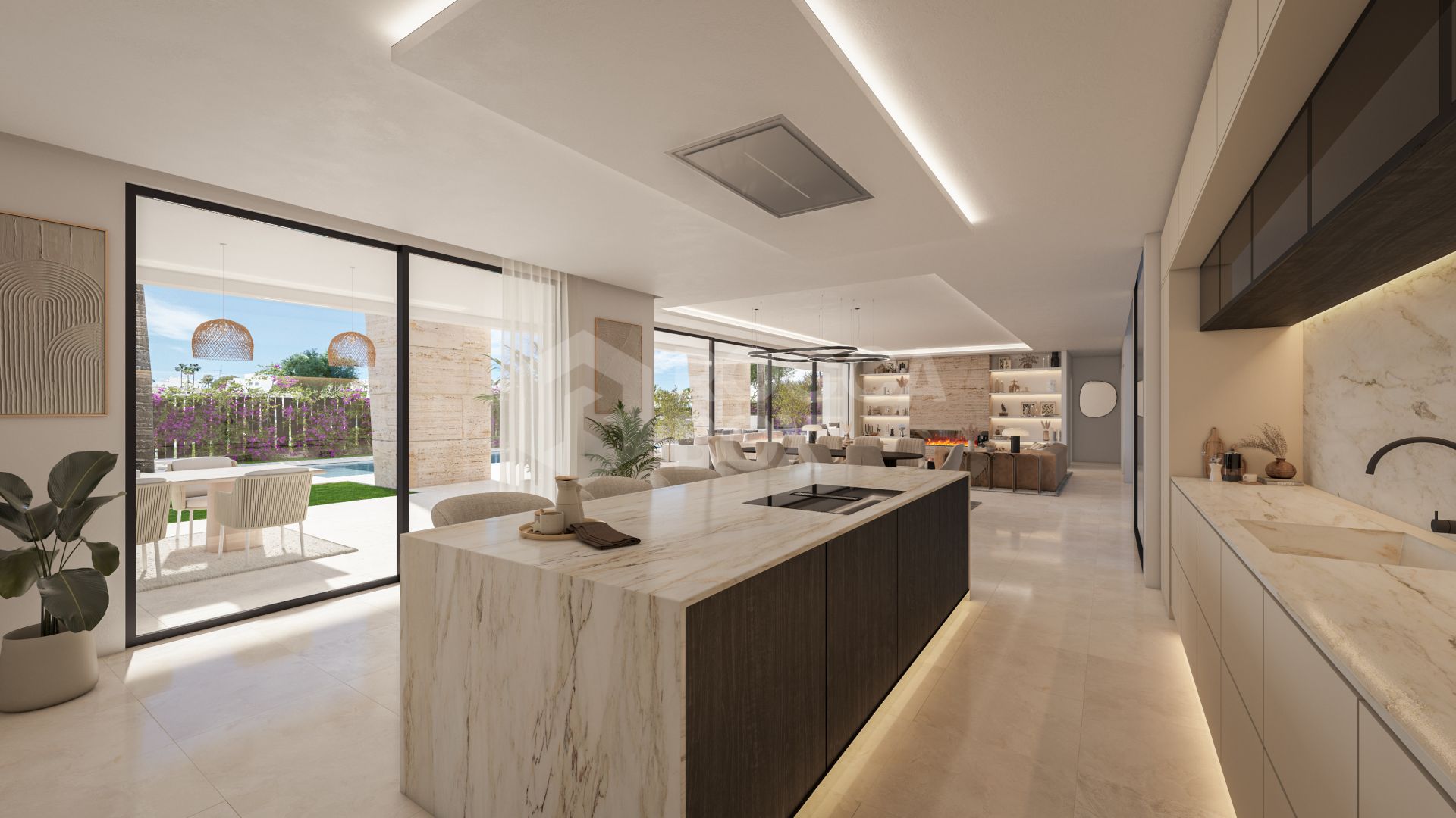 Modern 5-Bedroom Villa with Private Pool and Golf Views in a Gated Luxury Community