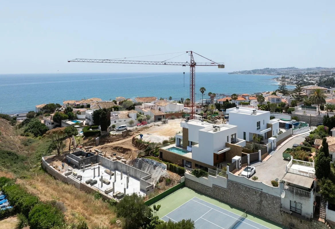 Exquisite New Build Villa with Sea Views and Smart Home Features
