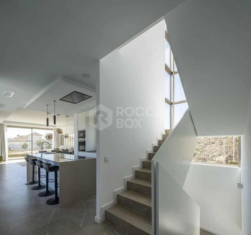 Exquisite New Build Villa with Sea Views and Smart Home Features