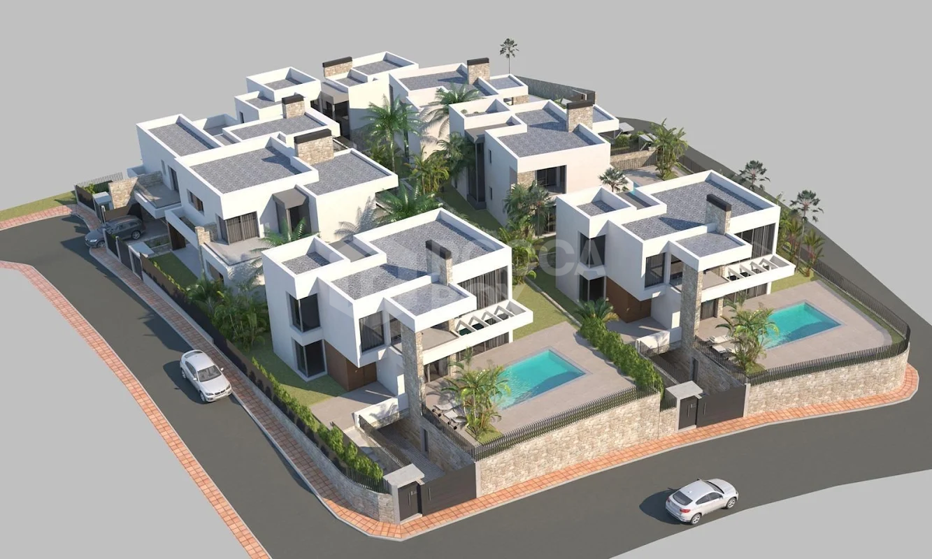 Exquisite New Build Villa with Sea Views and Smart Home Features