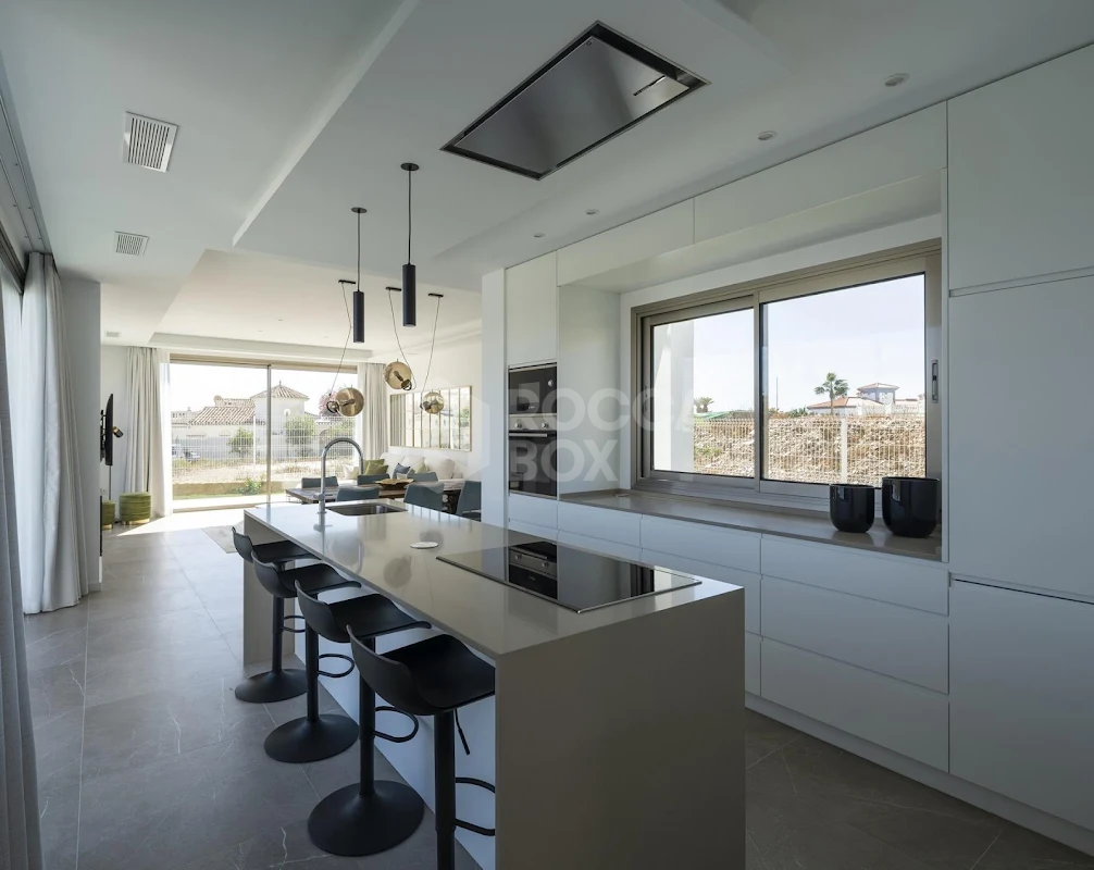 Exquisite New Build Villa with Sea Views and Smart Home Features