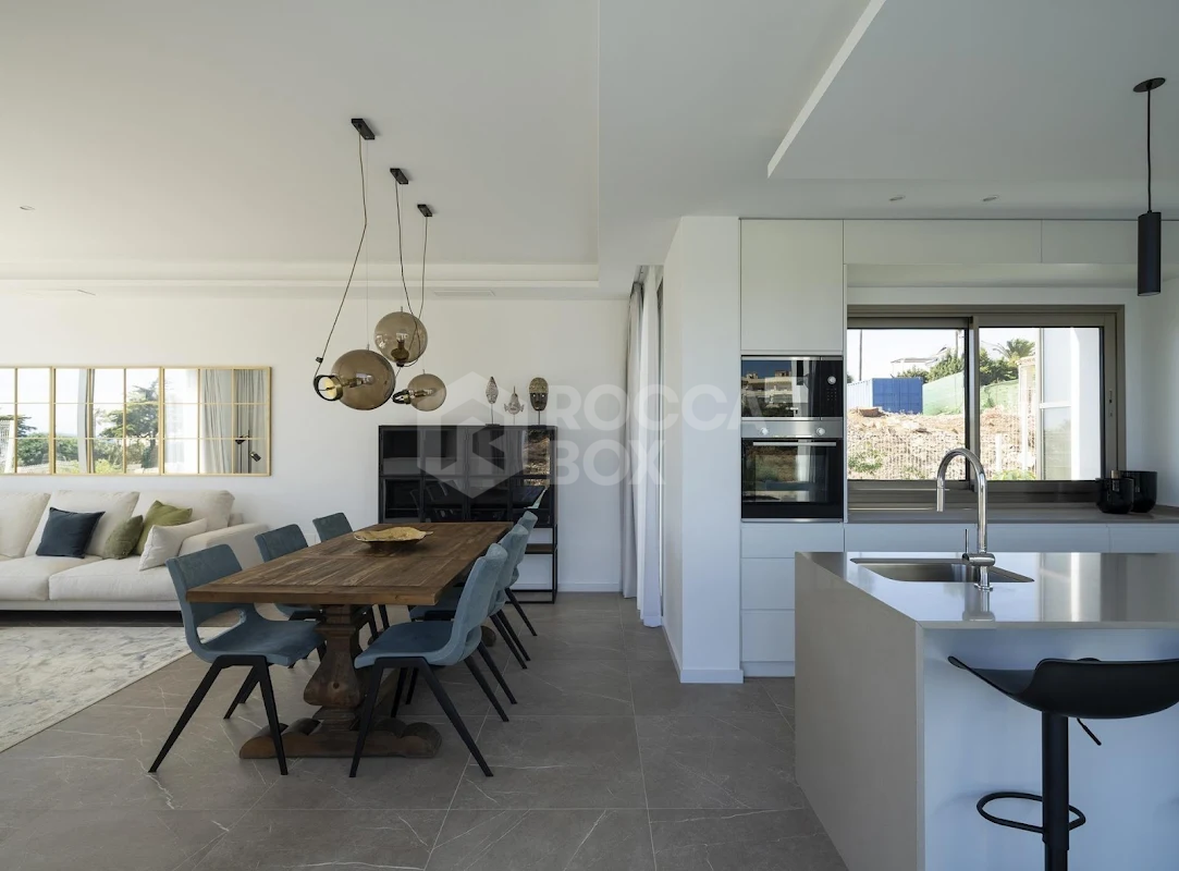 Exquisite New Build Villa with Sea Views and Smart Home Features