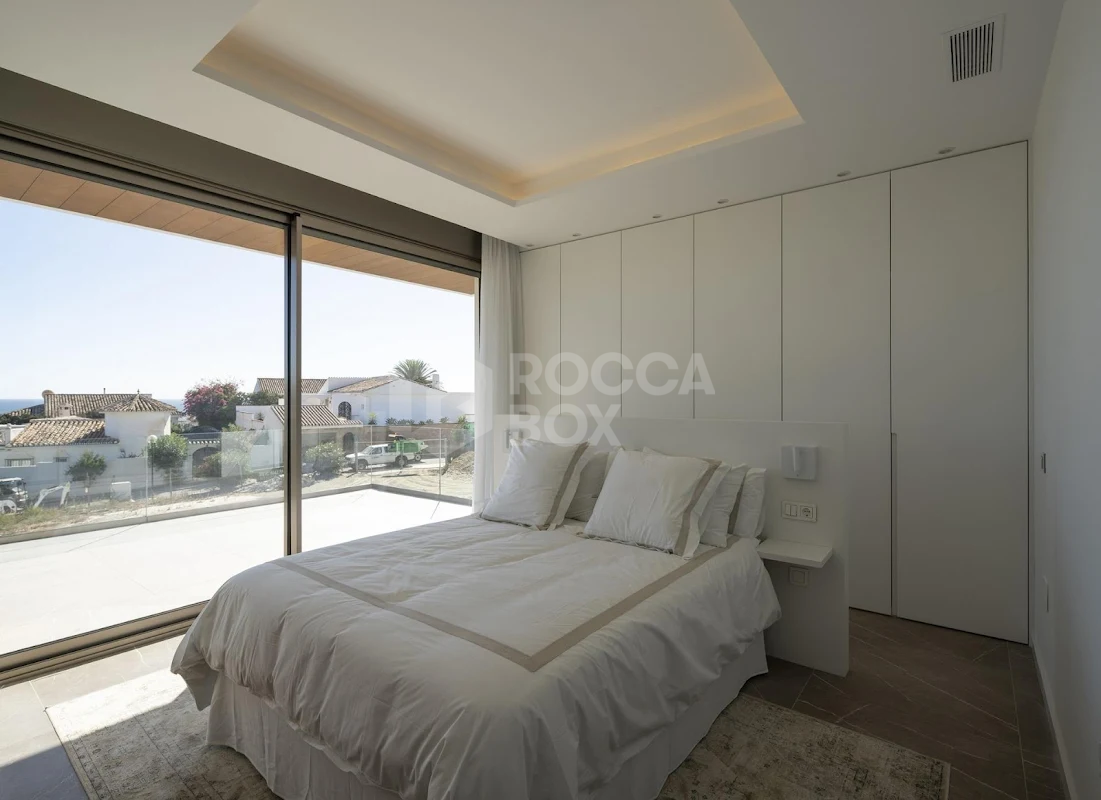 Exquisite New Build Villa with Sea Views and Smart Home Features