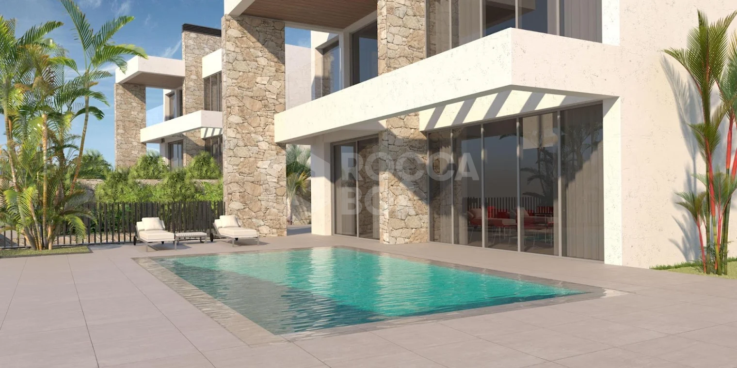 Exquisite New Build Villa with Sea Views and Smart Home Features