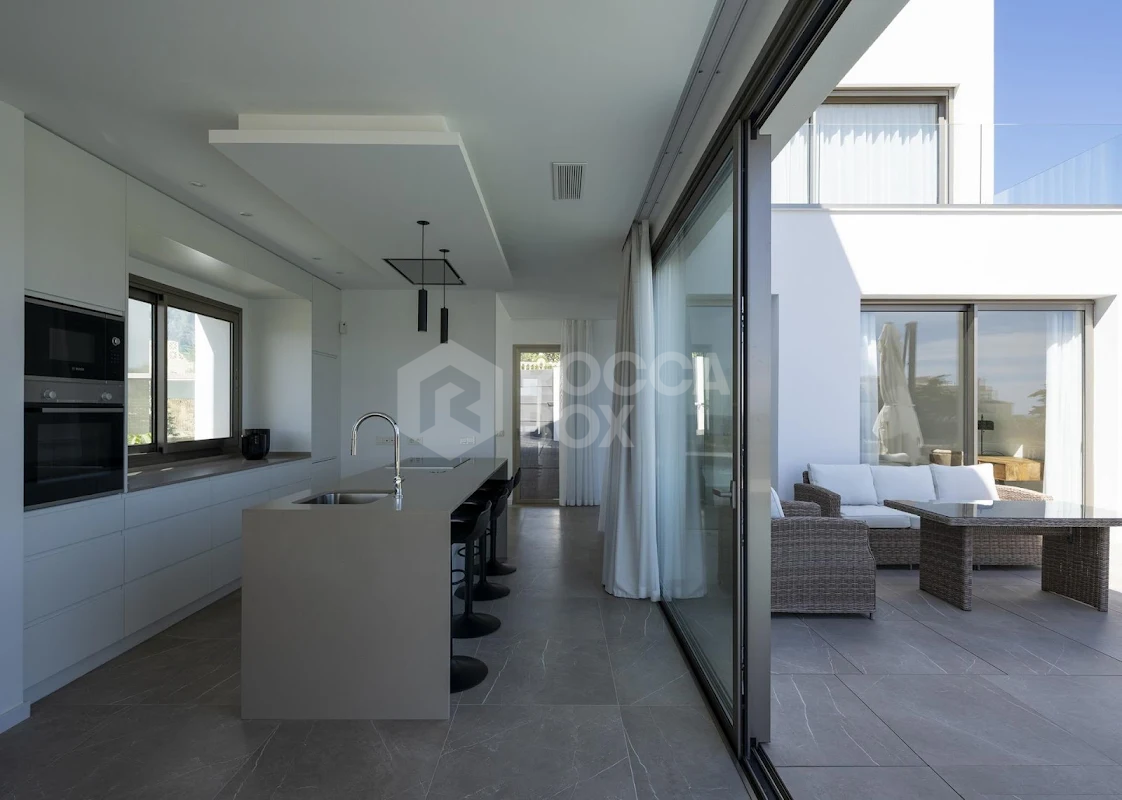 Exquisite New Build Villa with Sea Views and Smart Home Features