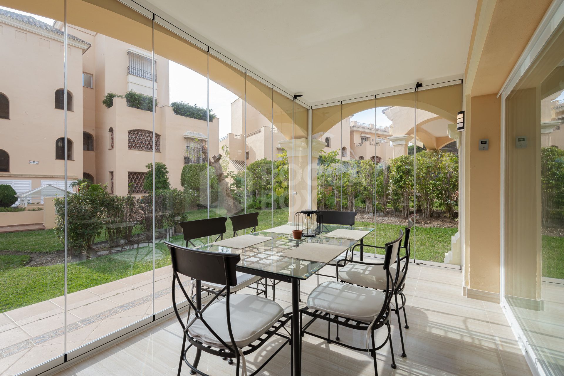 Elegant Three-Bedroom Ground-Floor Apartment in Marbella