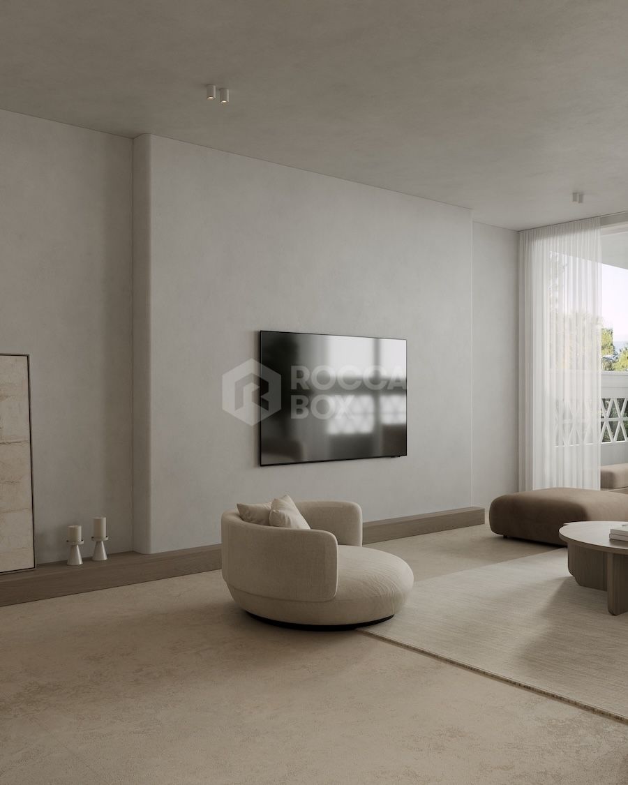 Luxury Beachfront Apartment with Sea Views and Premium Amenities