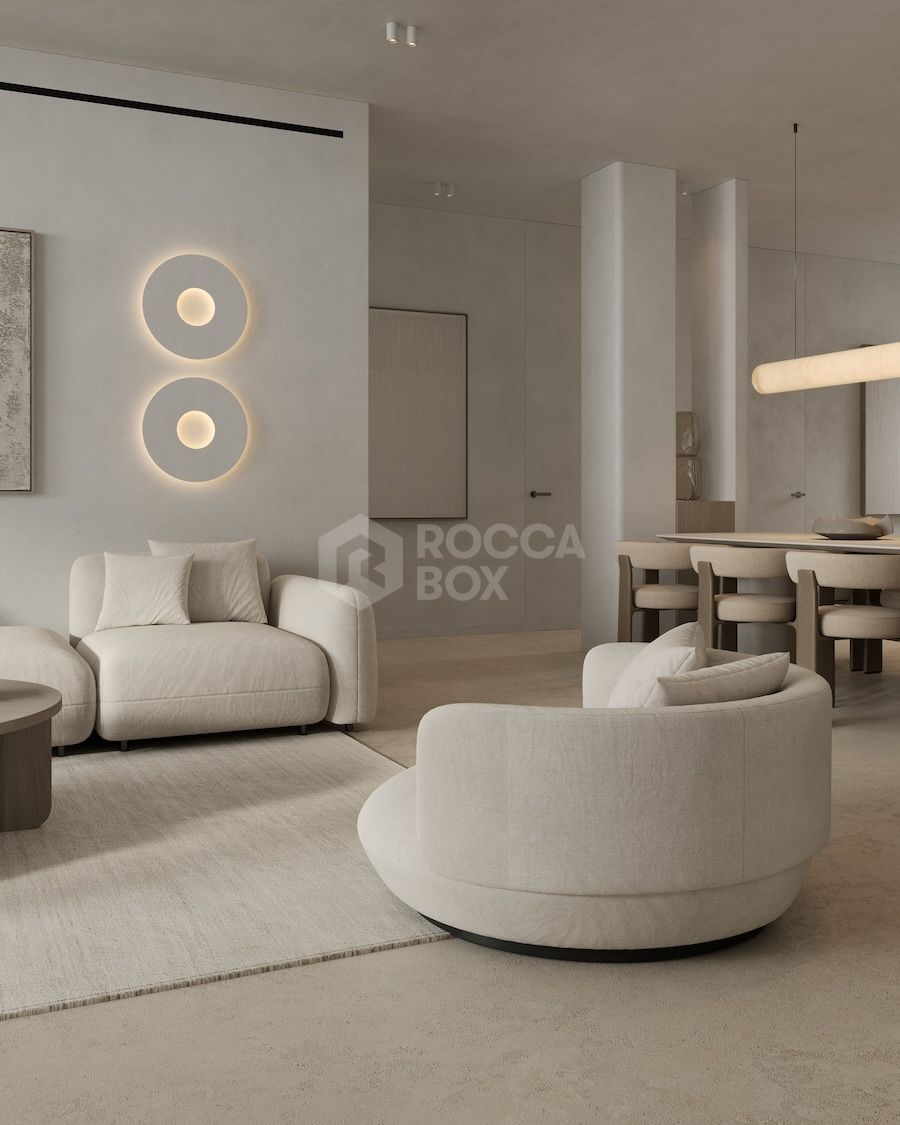 Luxury Beachfront Apartment with Sea Views and Premium Amenities