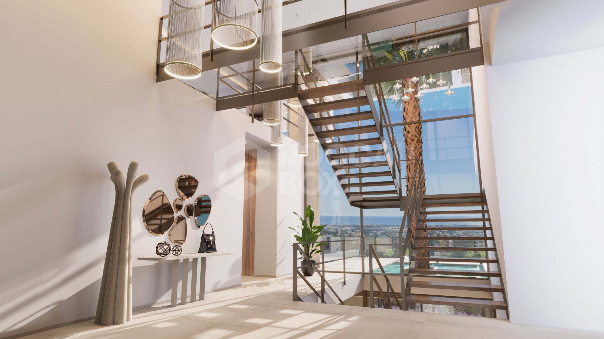 Exquisite Six-Bedroom Luxury Villa with Panoramic Views and Exceptional Amenities