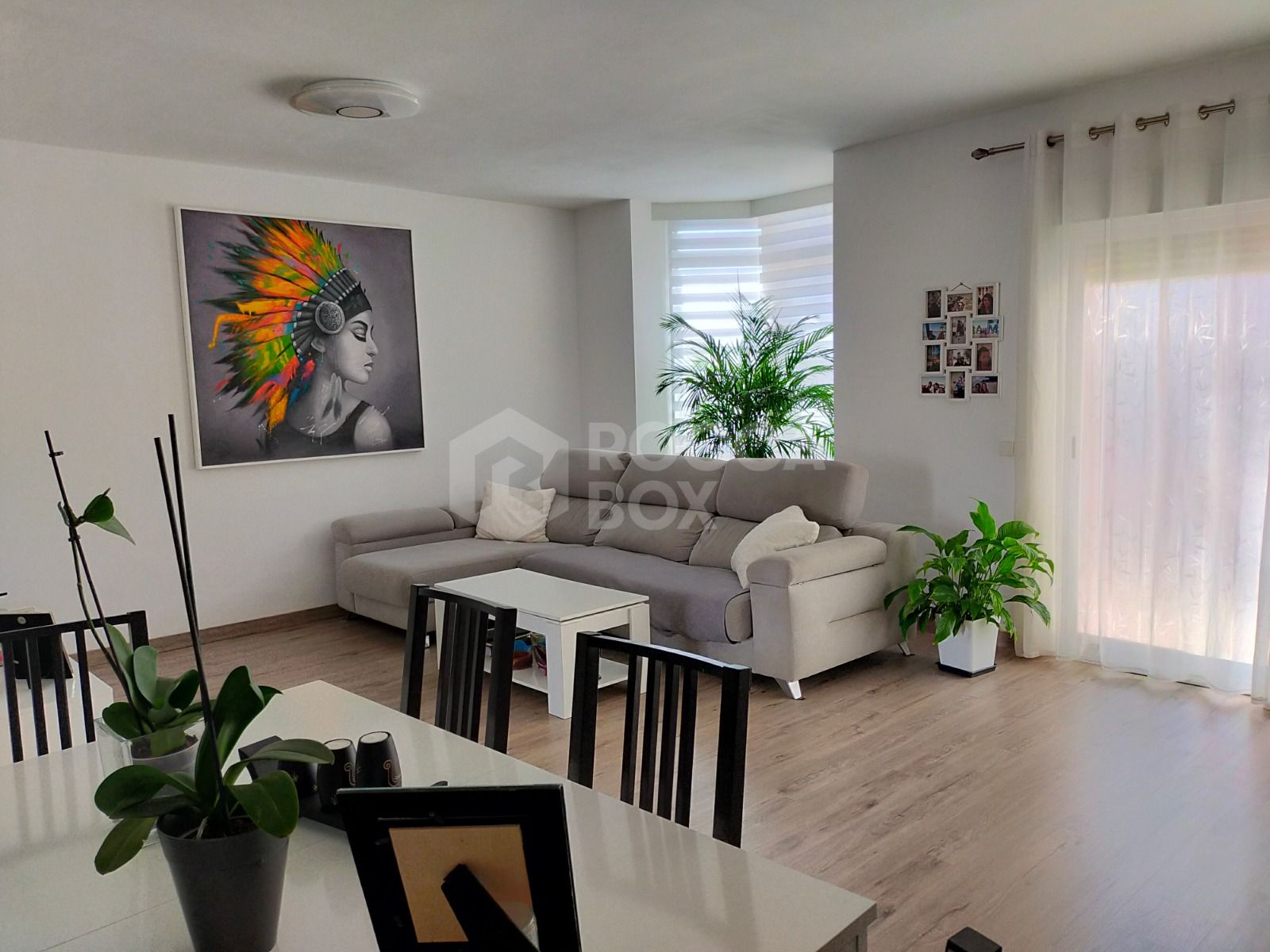 Elegant Three-Bedroom Town House with Private Garage and Communal Pool