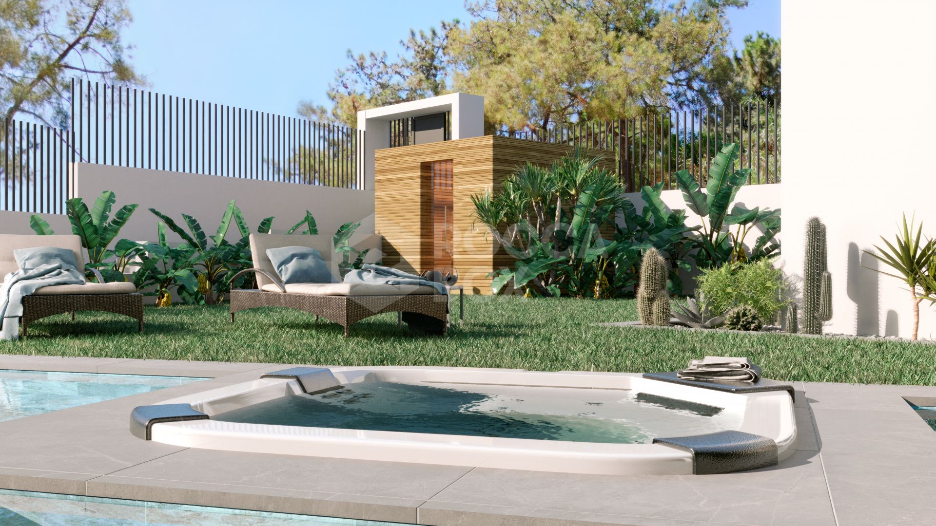 Exquisite Five-Bedroom Luxury Villa with Private Pool and Garden