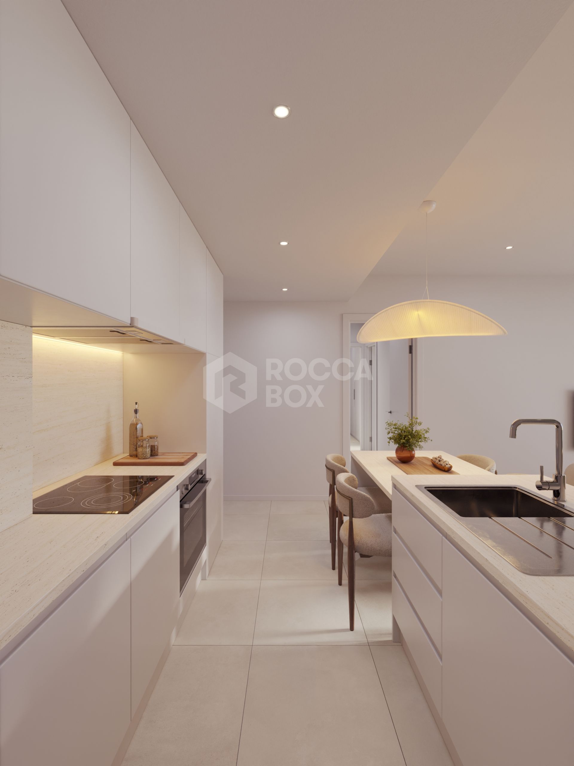 Modern 2-Bedroom, 2-Bathroom Apartment in Marbella