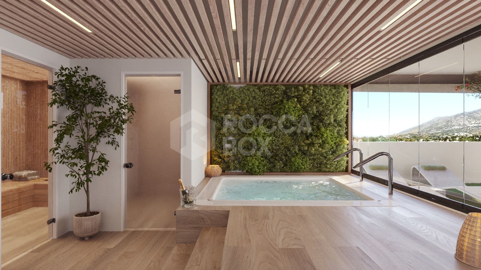 Modern 2-Bedroom, 2-Bathroom Apartment in Marbella