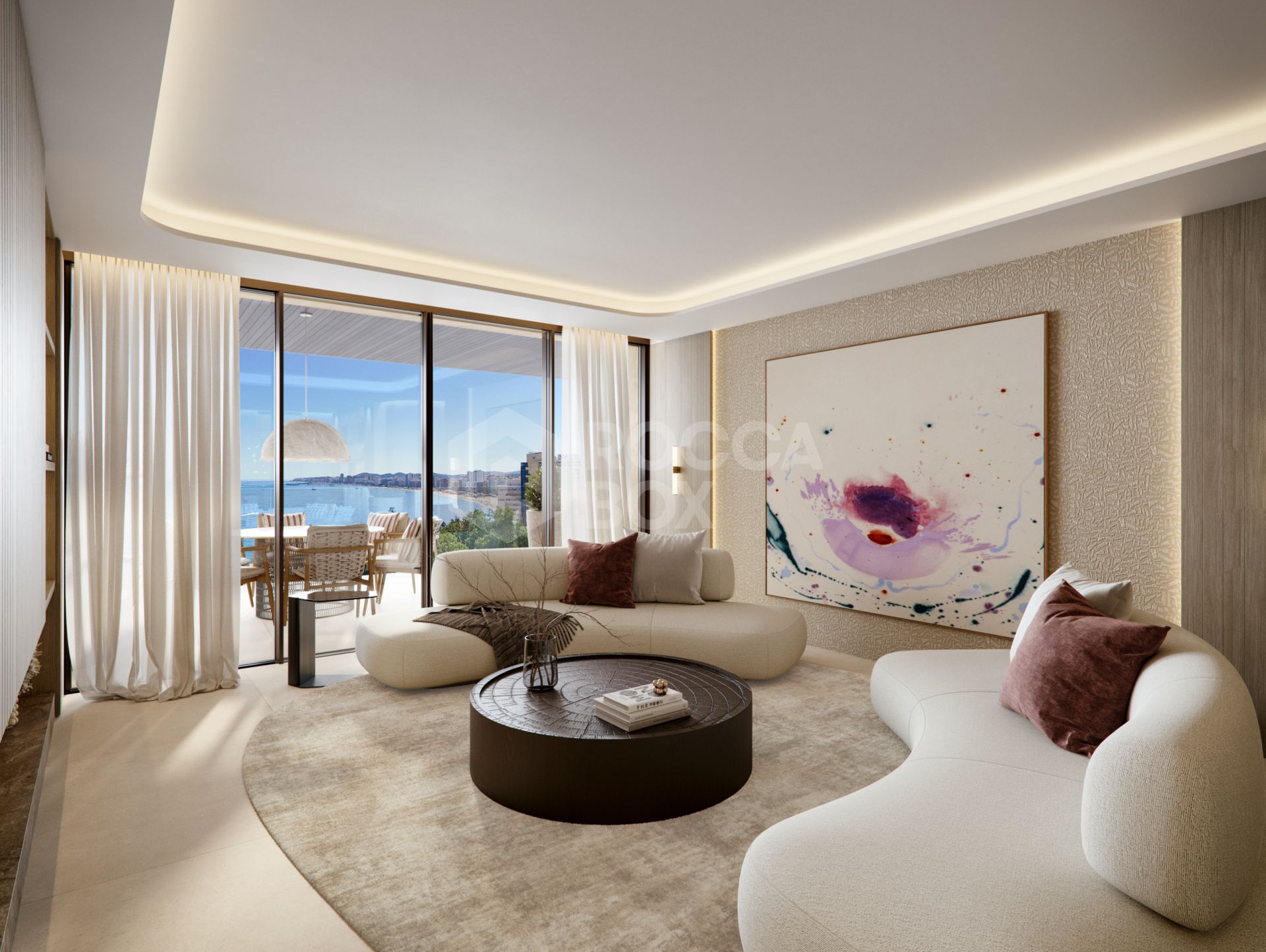 Contemporary 2-Bedroom Apartment Just Steps from the Sea