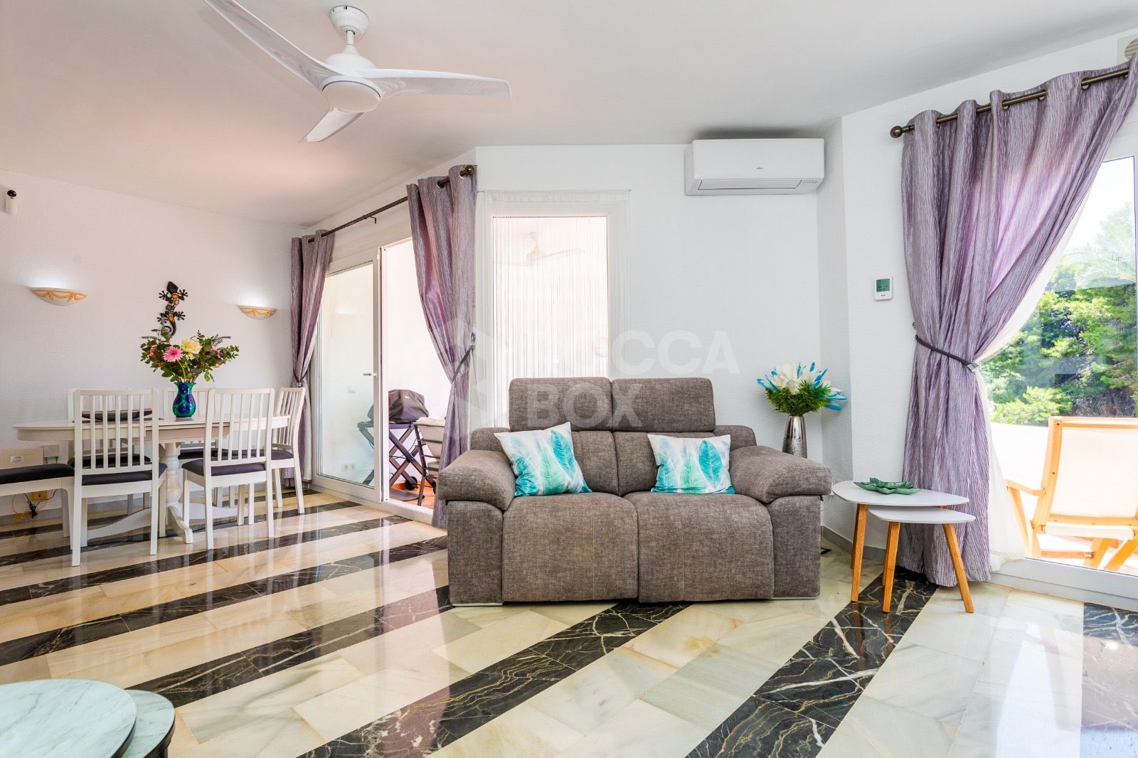 Elegant Three-Bedroom Penthouse with Sea Views and Modern Comforts