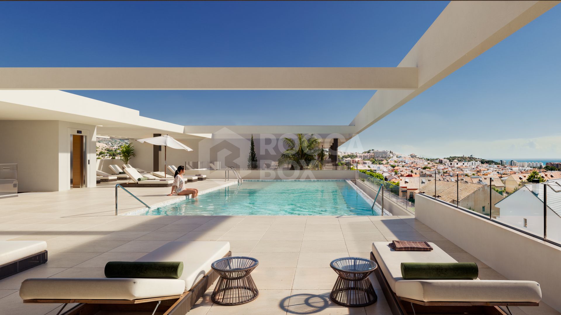 Modern 2-Bedroom, 2-Bathroom Apartment in Fuengirola