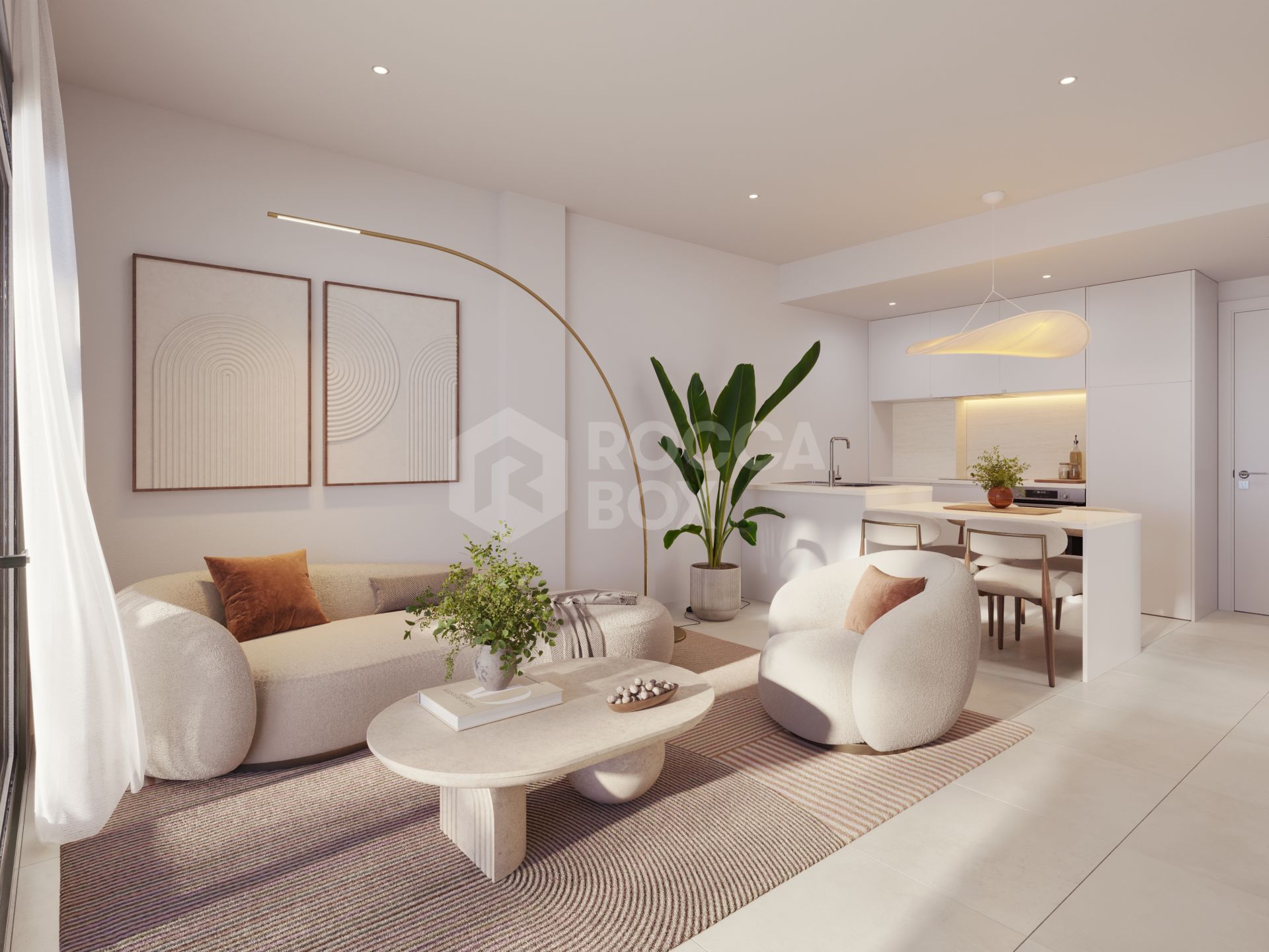 Modern 2-Bedroom, 2-Bathroom Apartment in Fuengirola