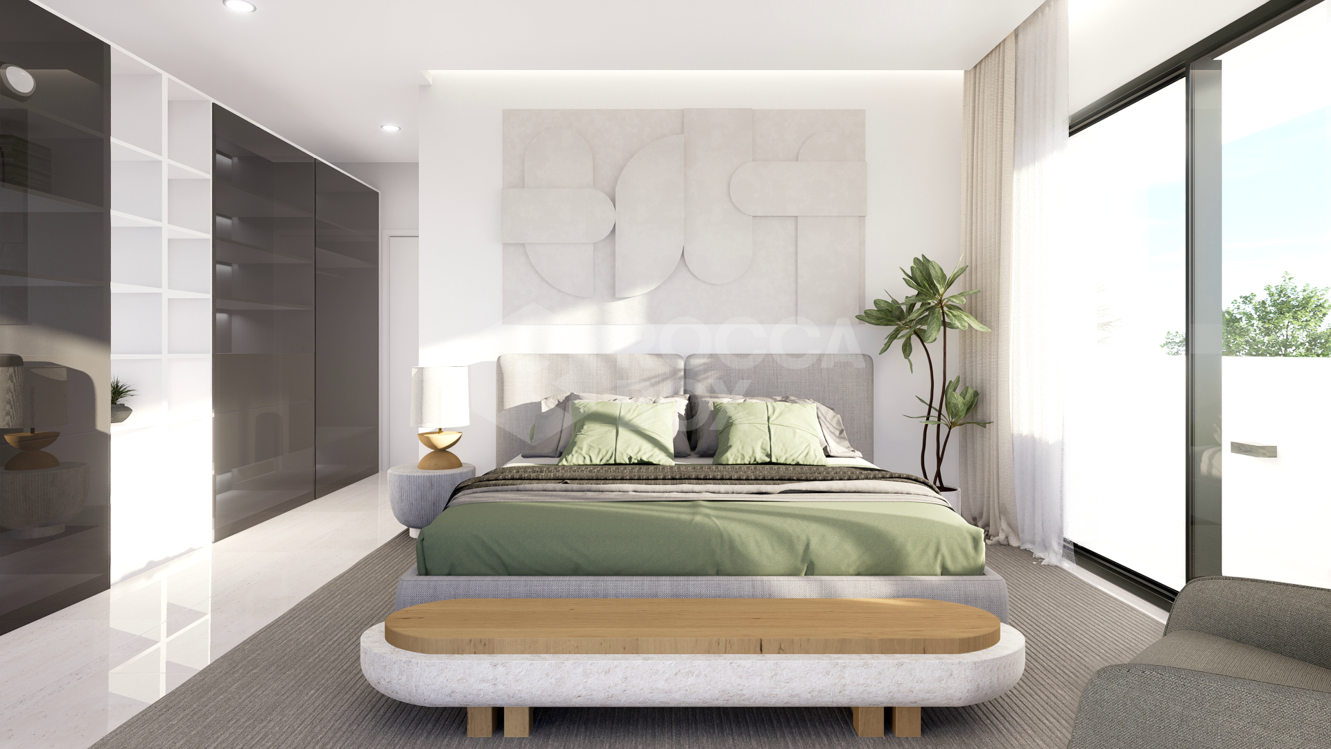 Contemporary 4-Bedroom Villa with Spa, Gym, and Cinema Room