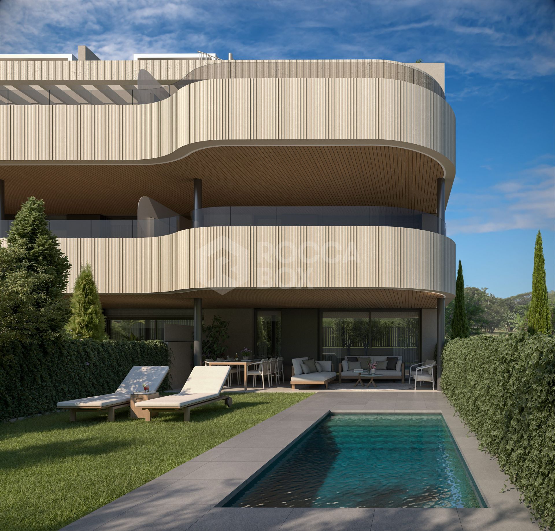 Elegant Apartment with Exceptional Amenities and Golf Views