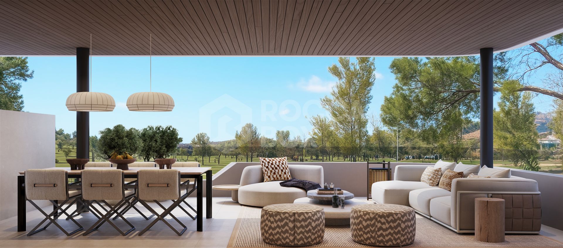 Elegant Apartment with Exceptional Amenities and Golf Views