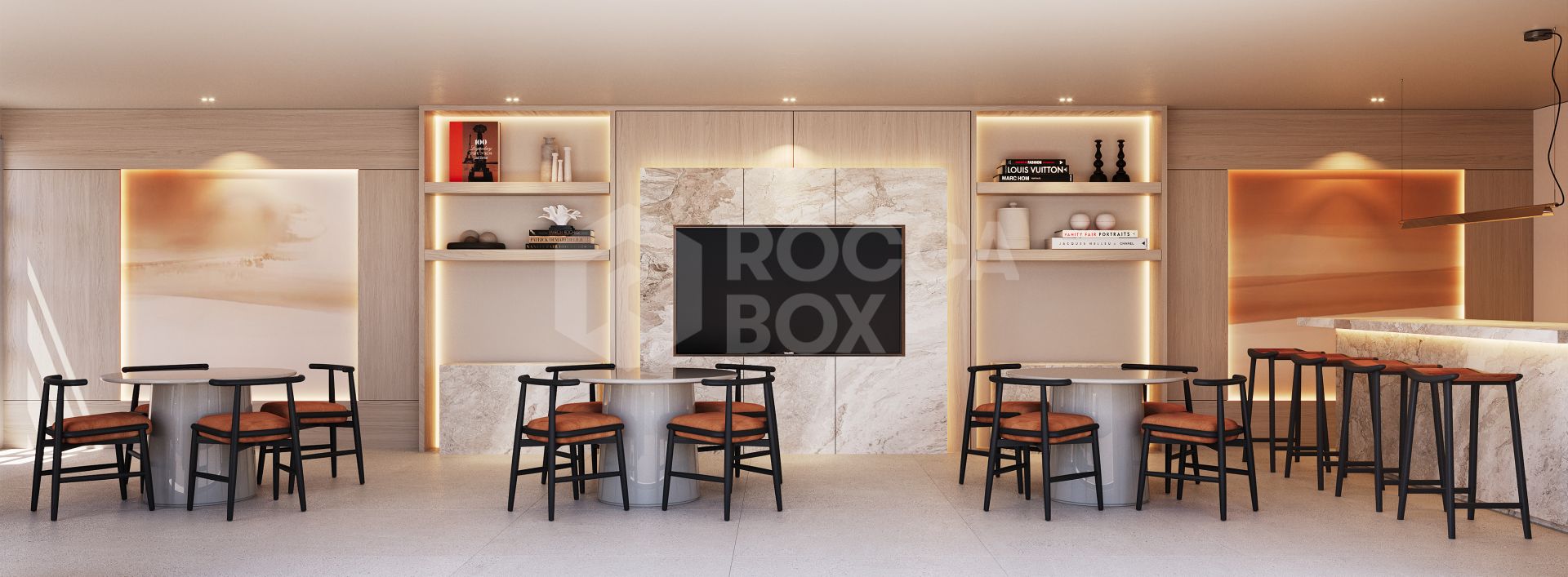 Elegant Apartment with Exceptional Amenities and Golf Views