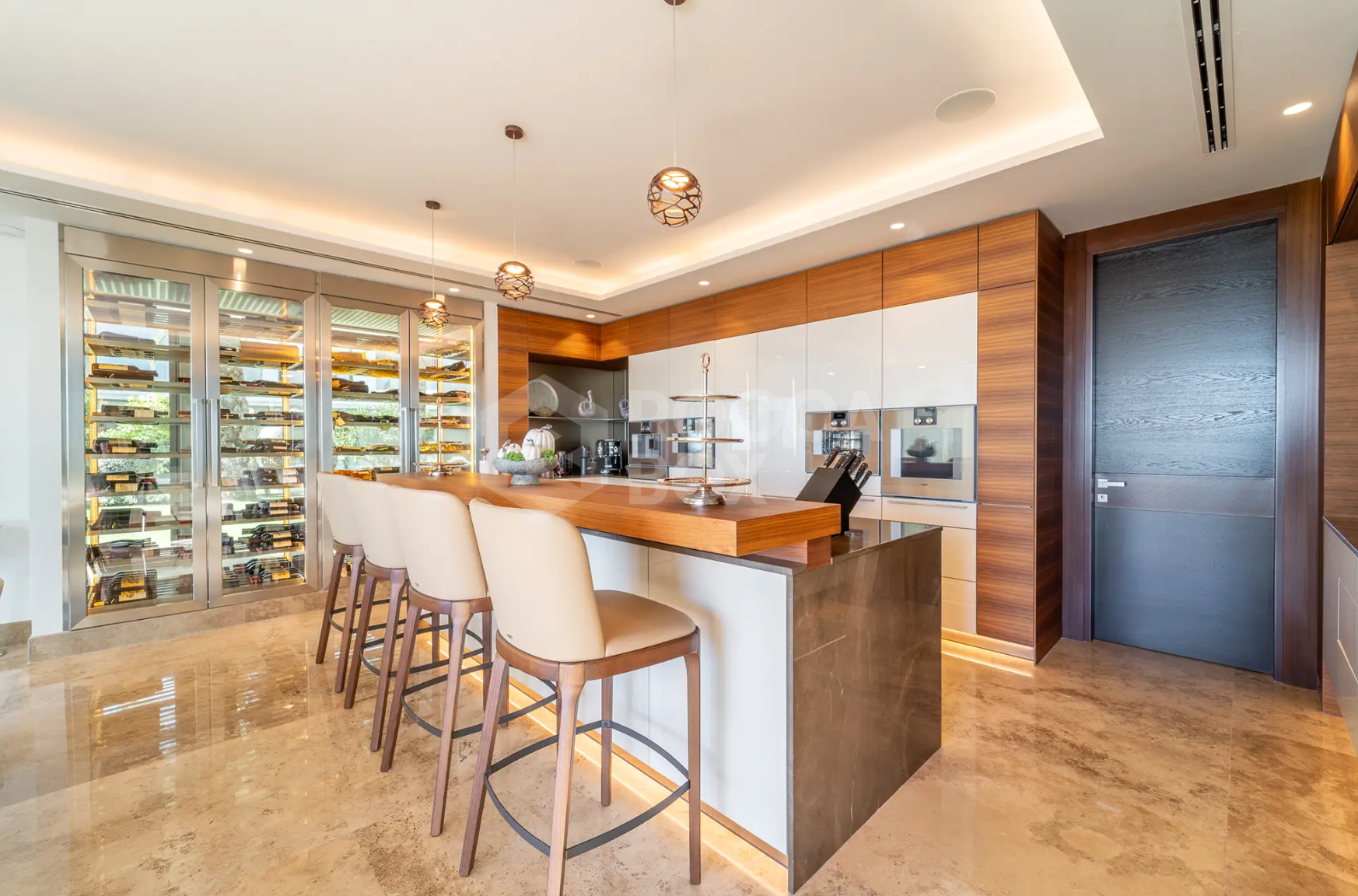 Architectural Landmark Luxury Villa with Panoramic Golf and Sea Views