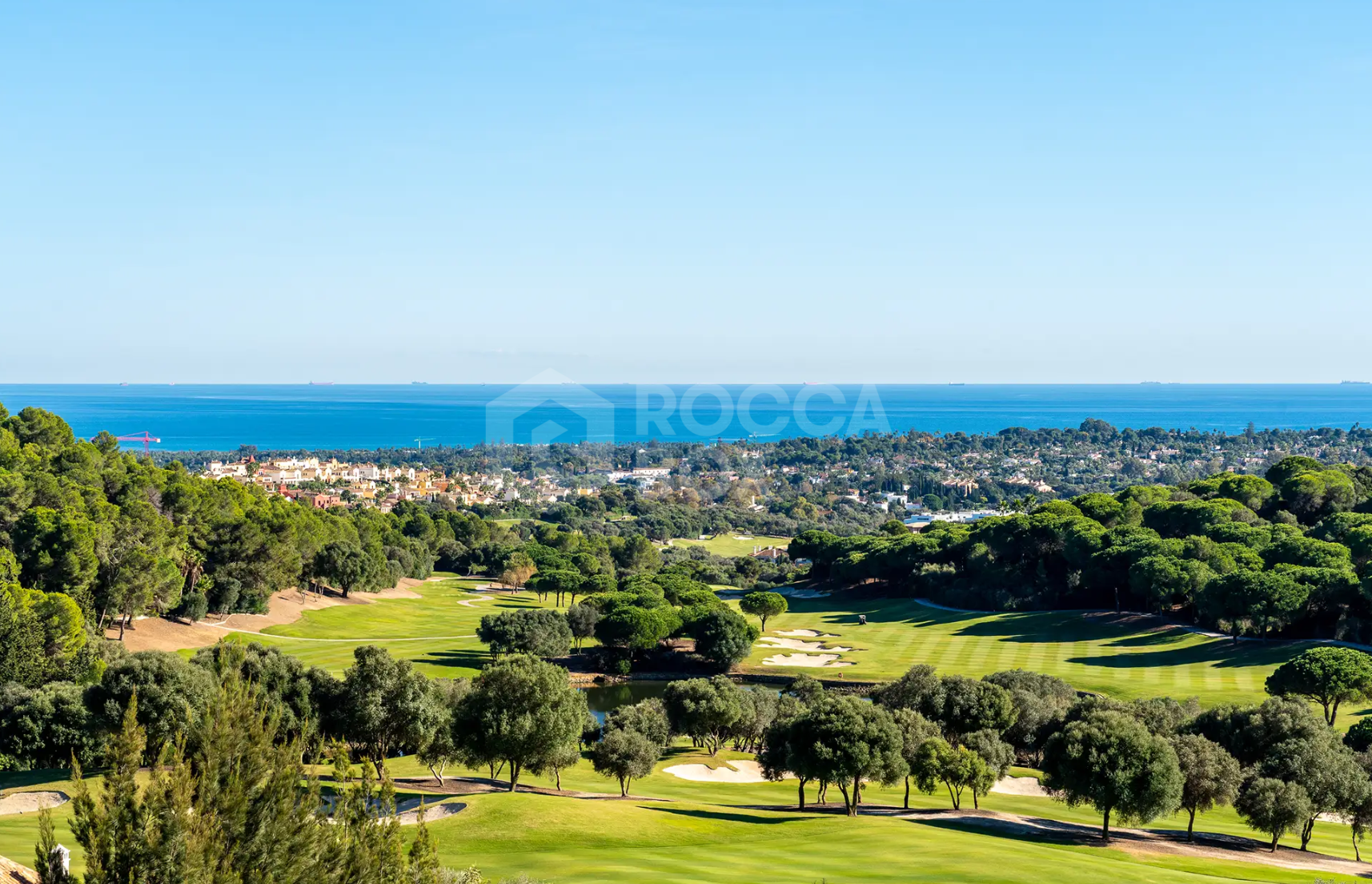 Architectural Landmark Luxury Villa with Panoramic Golf and Sea Views