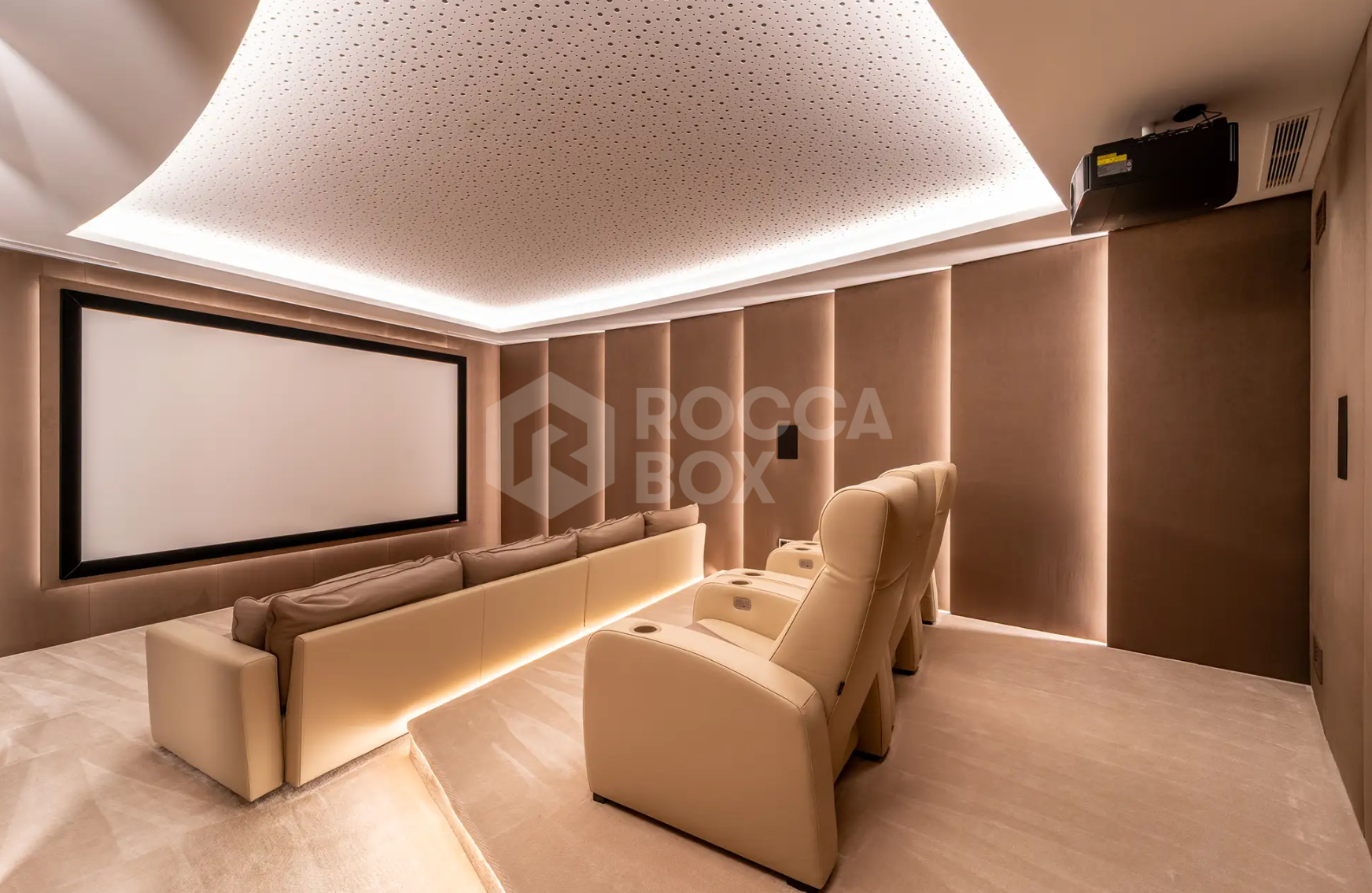 Architectural Landmark Luxury Villa with Panoramic Golf and Sea Views