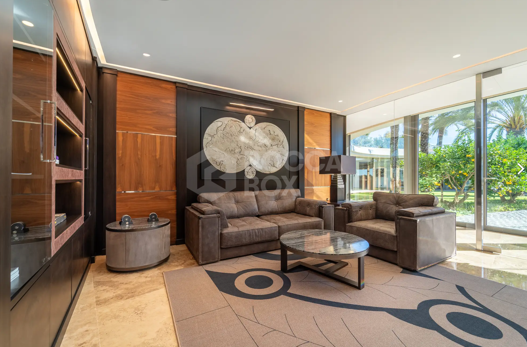 Architectural Landmark Luxury Villa with Panoramic Golf and Sea Views