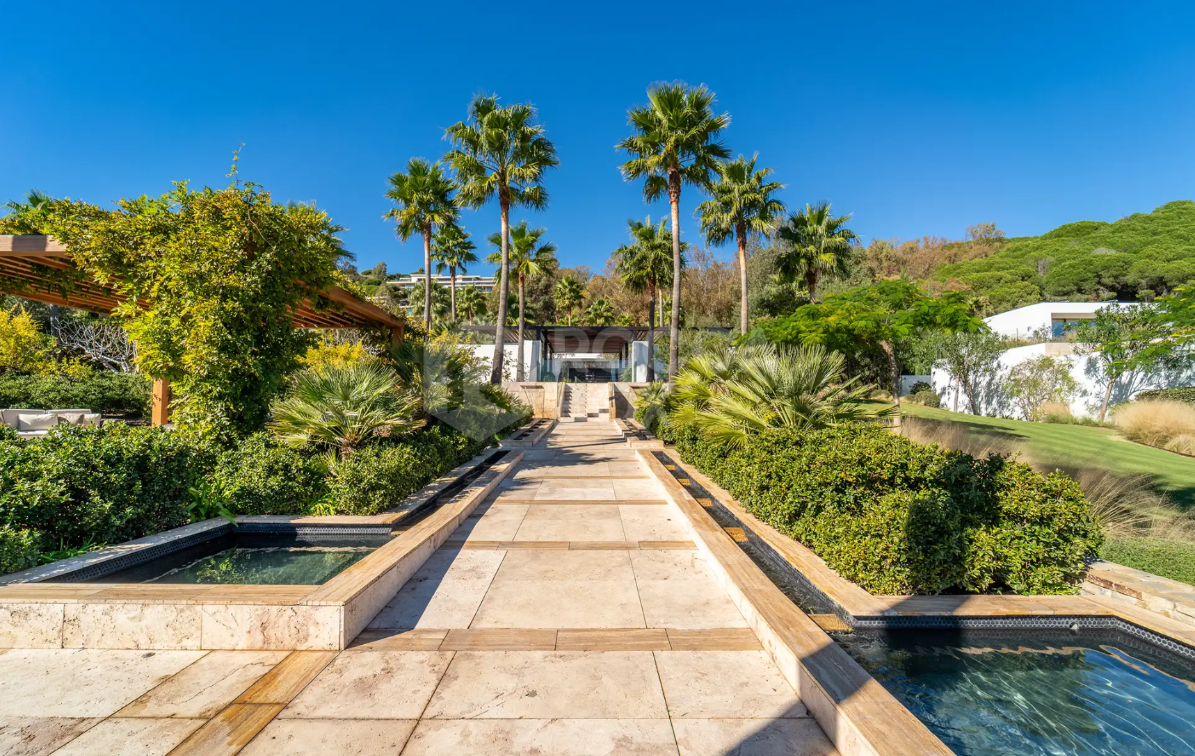 Architectural Landmark Luxury Villa with Panoramic Golf and Sea Views