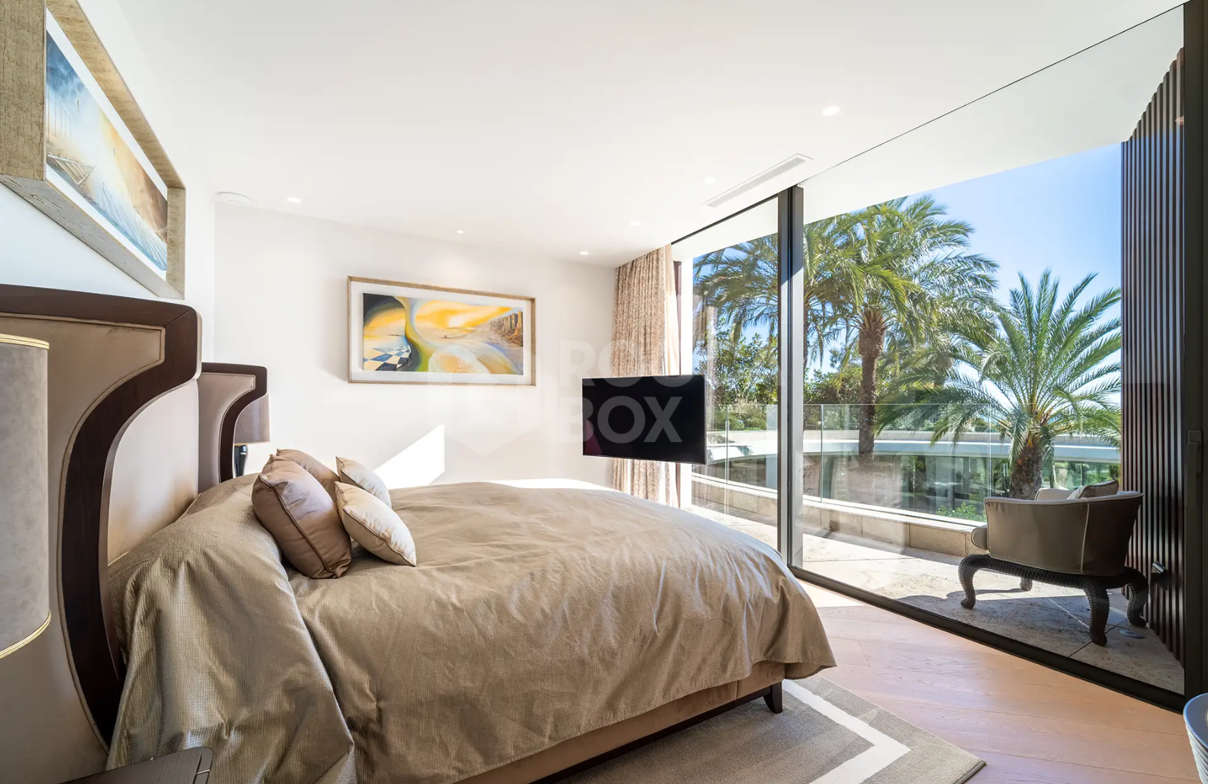 Architectural Landmark Luxury Villa with Panoramic Golf and Sea Views