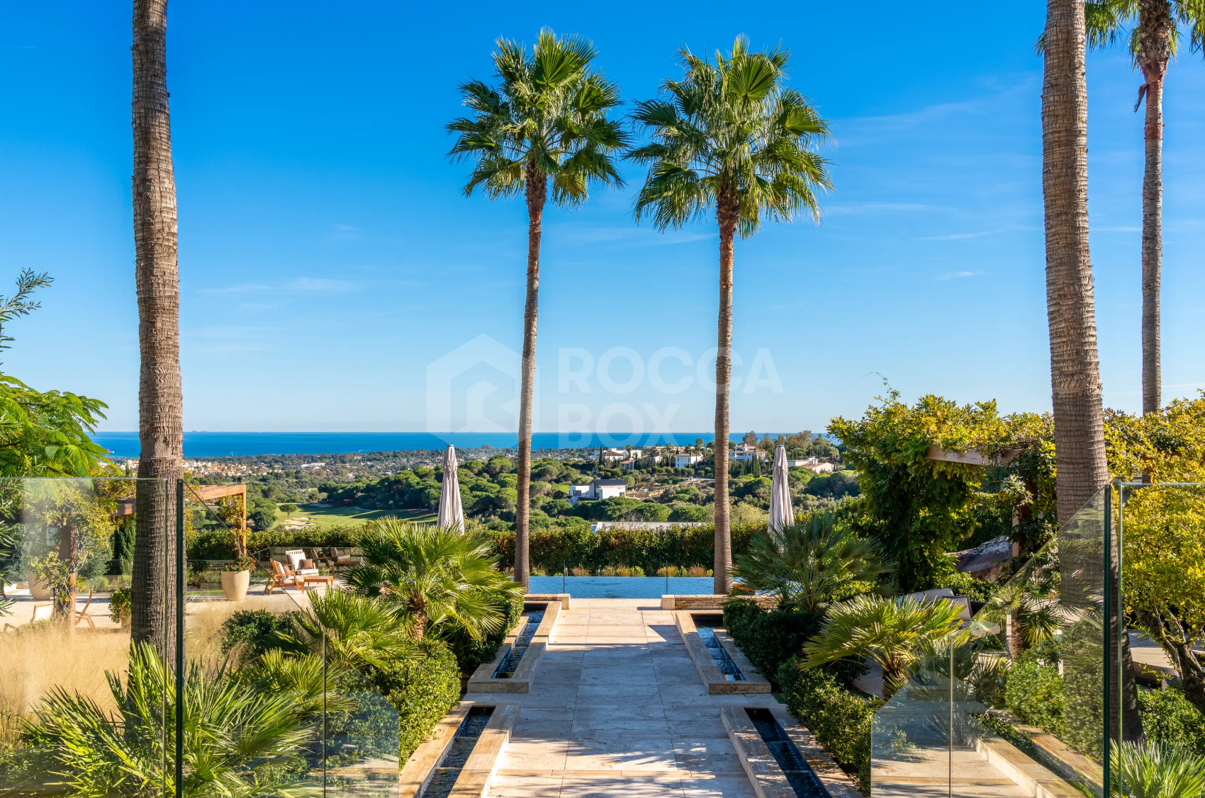 Architectural Landmark Luxury Villa with Panoramic Golf and Sea Views