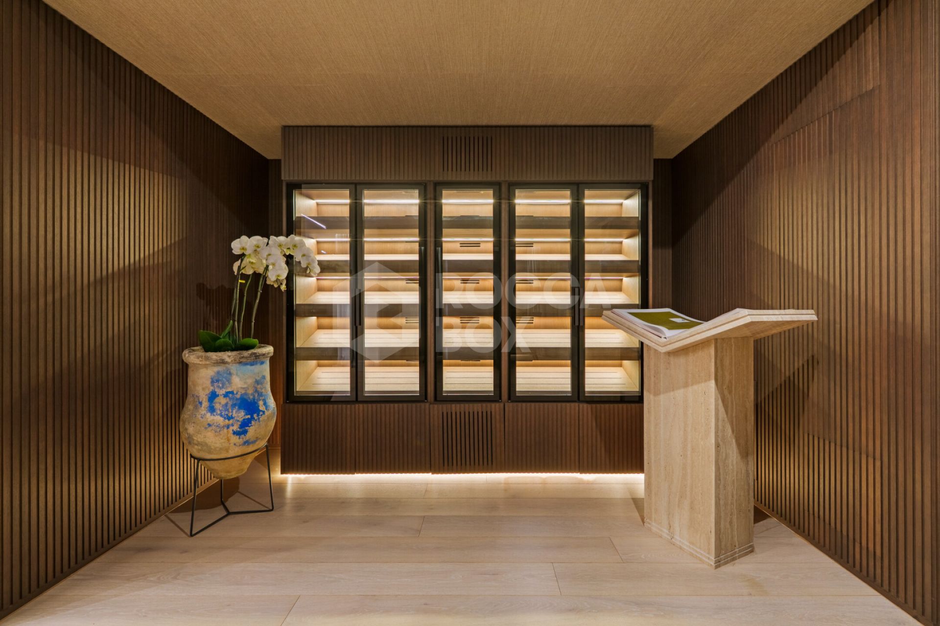 Contemporary Comfort & Privacy Surrounded By Panoramic Andalusian Views in Benahavis.