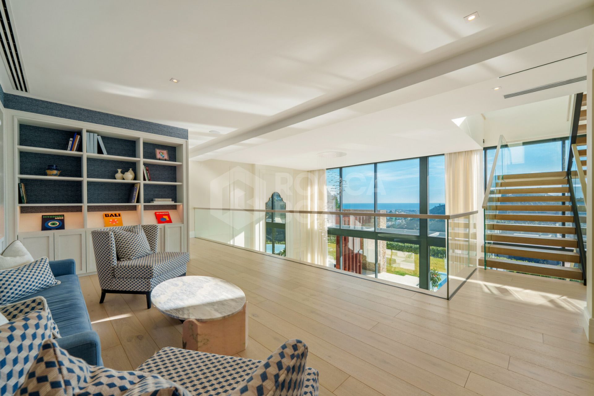 Contemporary Comfort & Privacy Surrounded By Panoramic Andalusian Views in Benahavis.