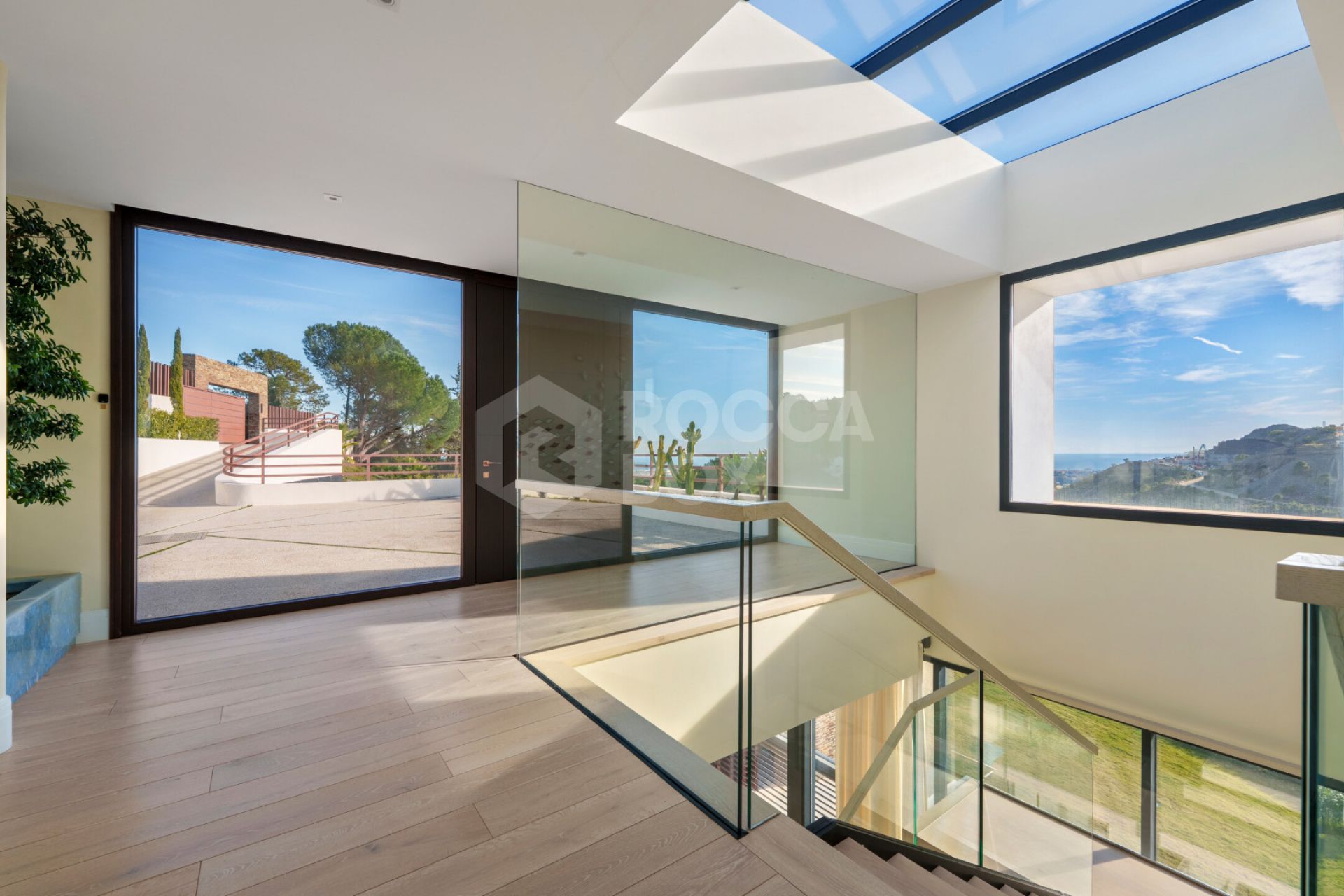 Contemporary Comfort & Privacy Surrounded By Panoramic Andalusian Views in Benahavis.