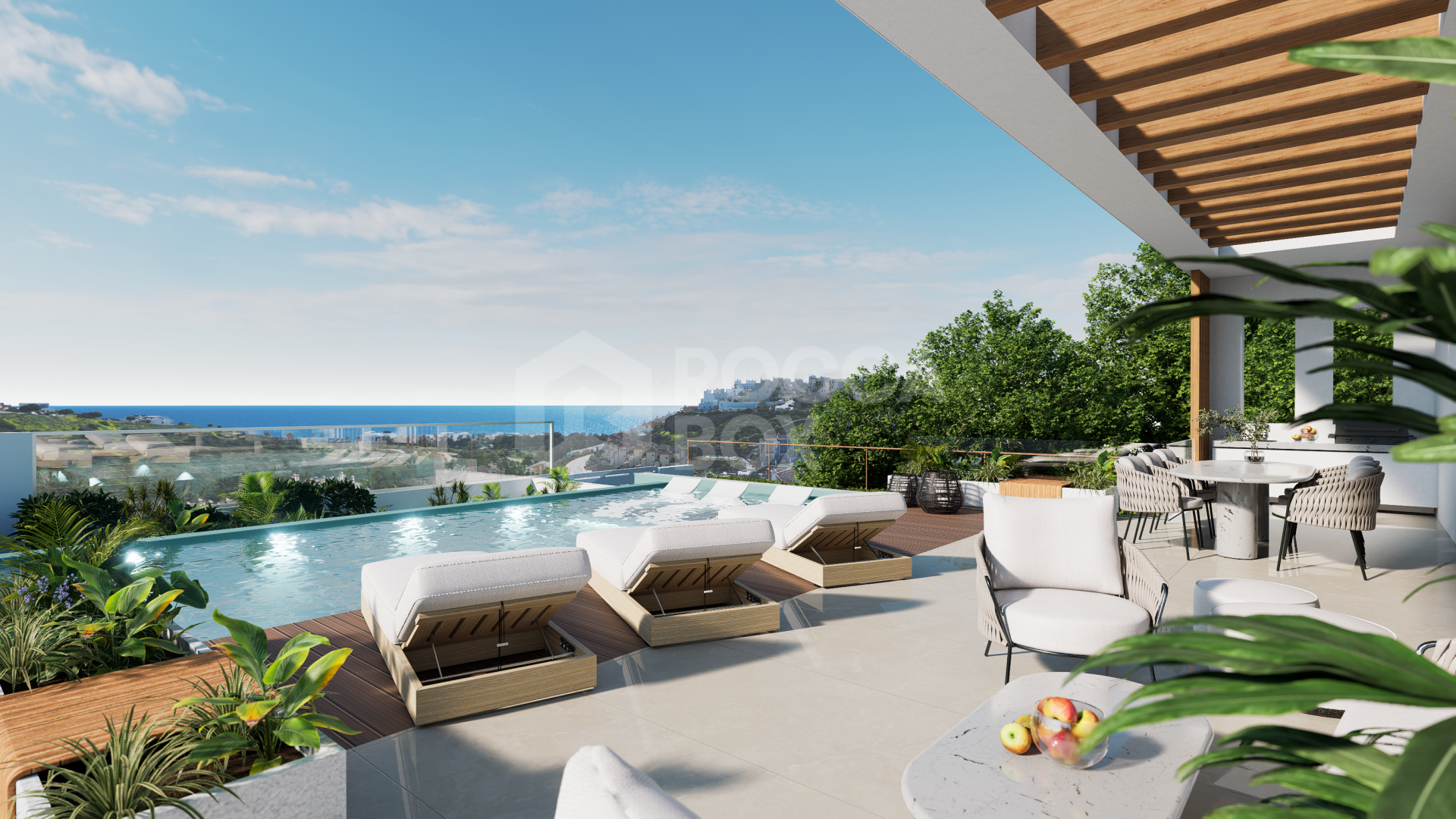 Exquisite Five-Bedroom Villa with Panoramic Views and Luxury Amenities