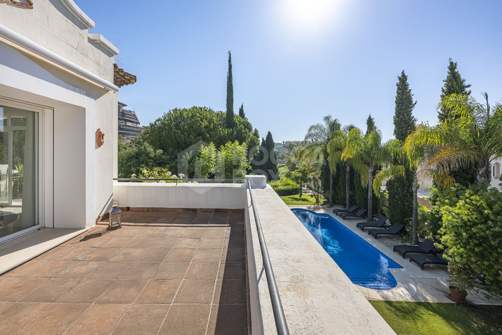 Exquisite Frontline Golf Luxury Villa with Private Pool and Garden