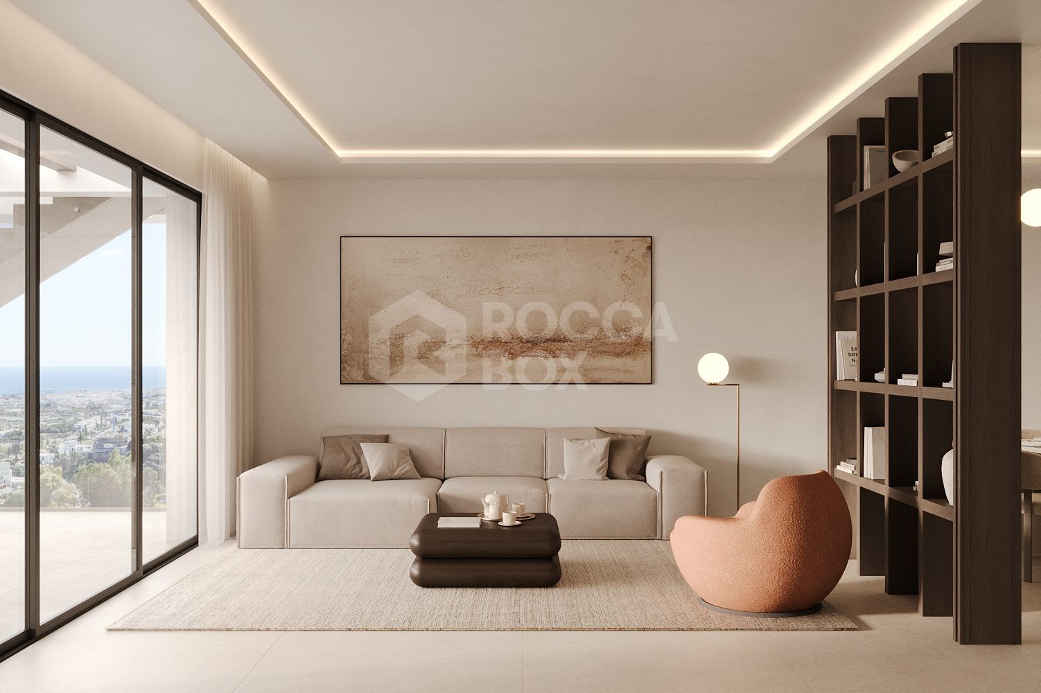 Luxurious Mediterranean Coastal Retreat with Premium Amenities