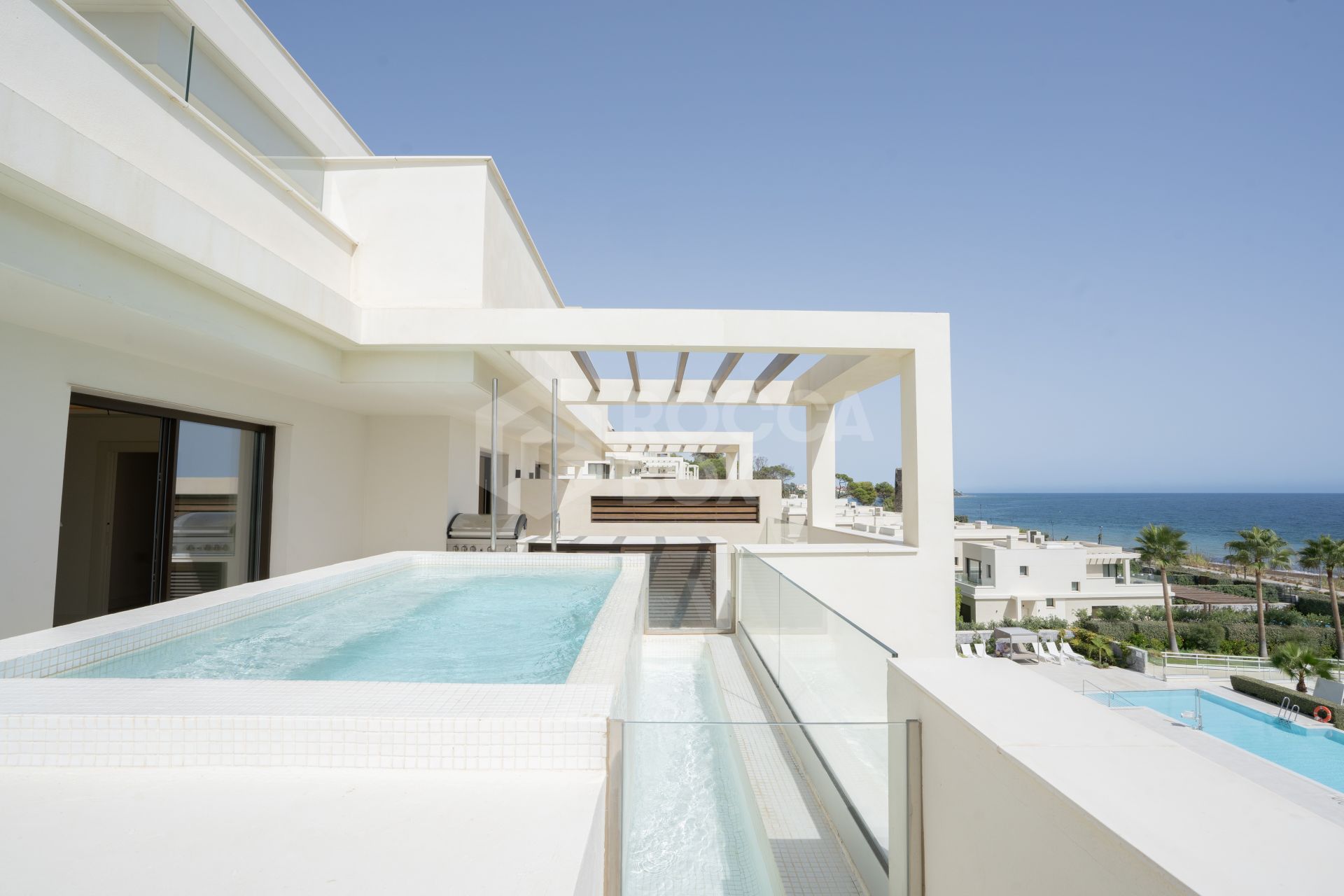 Ultra-Luxury Beachfront Duplex Penthouse with Private Pool & Panoramic