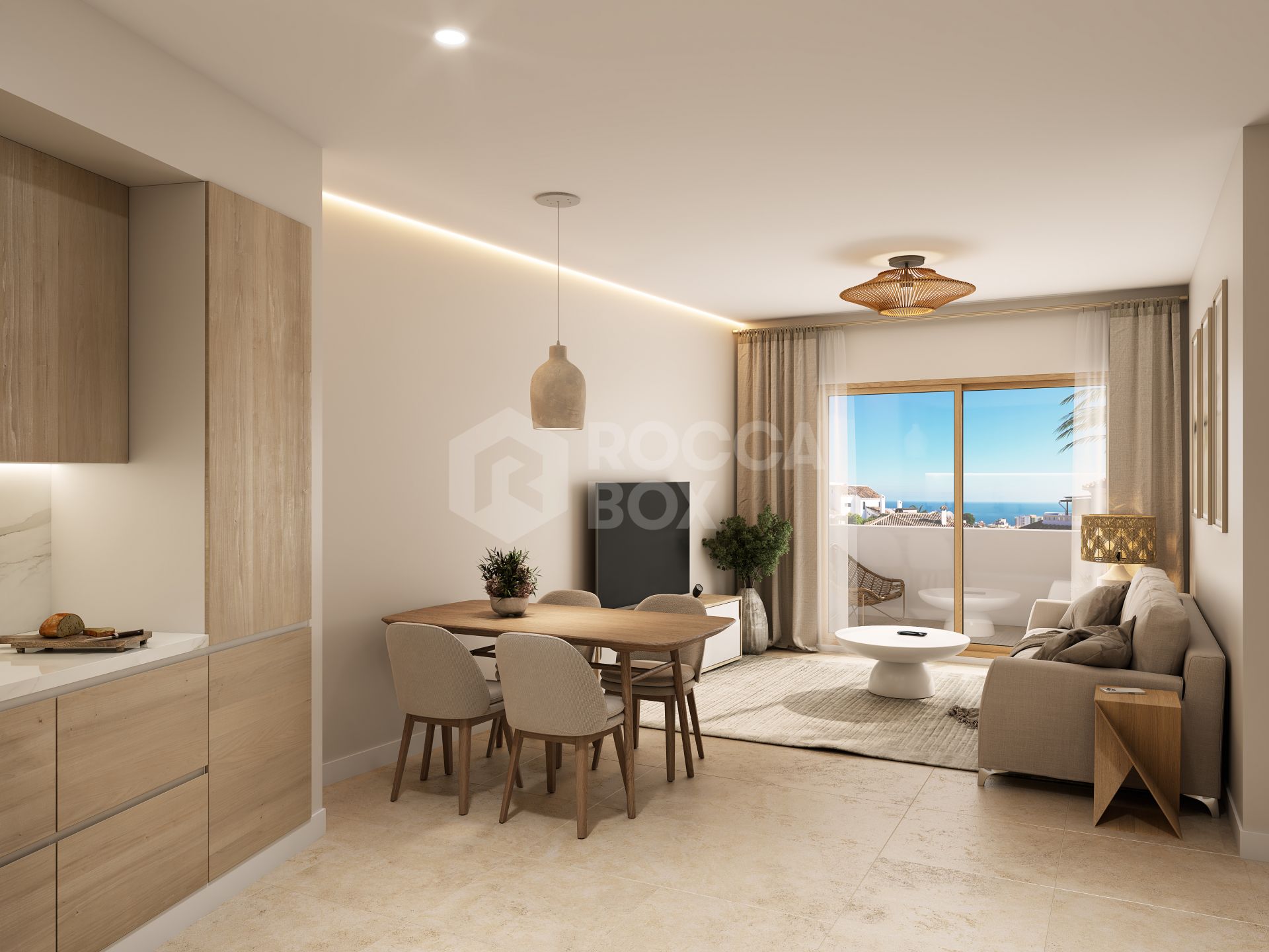Elegant Apartment with Panoramic Views and Exclusive Amenities | Roccabox