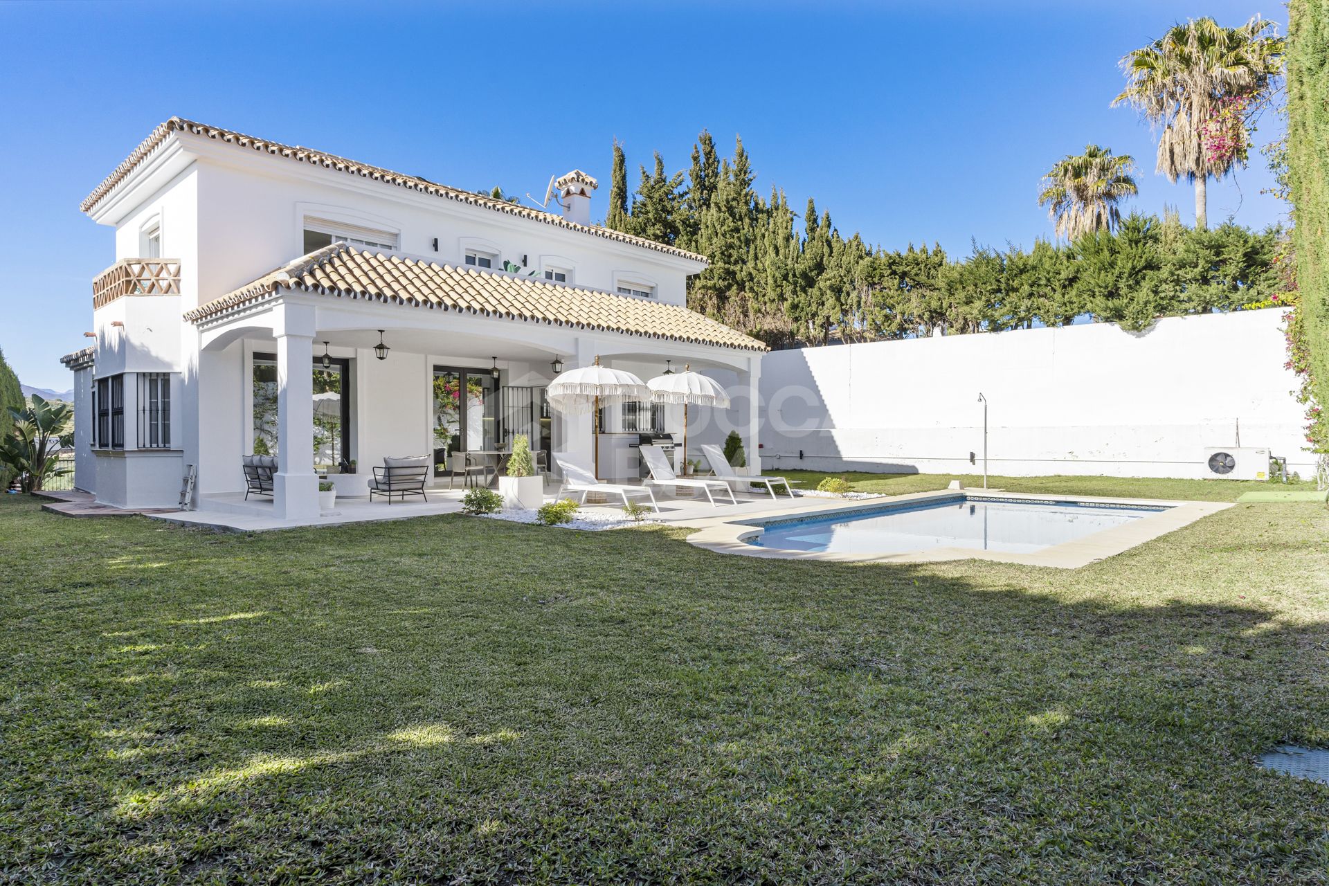 Sun-Drenched Andalusian Retreat with Modern Comforts in Mijas Golf