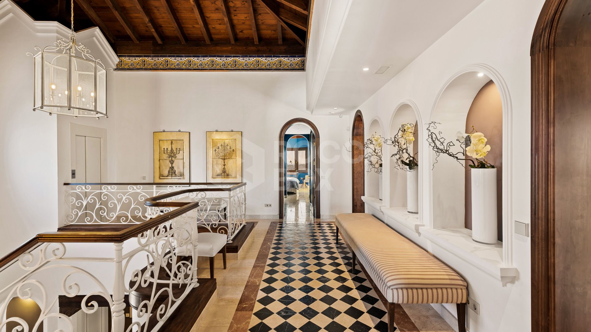 Timeless Elegance Meets Modern Comfort in a Private Golf Retreat