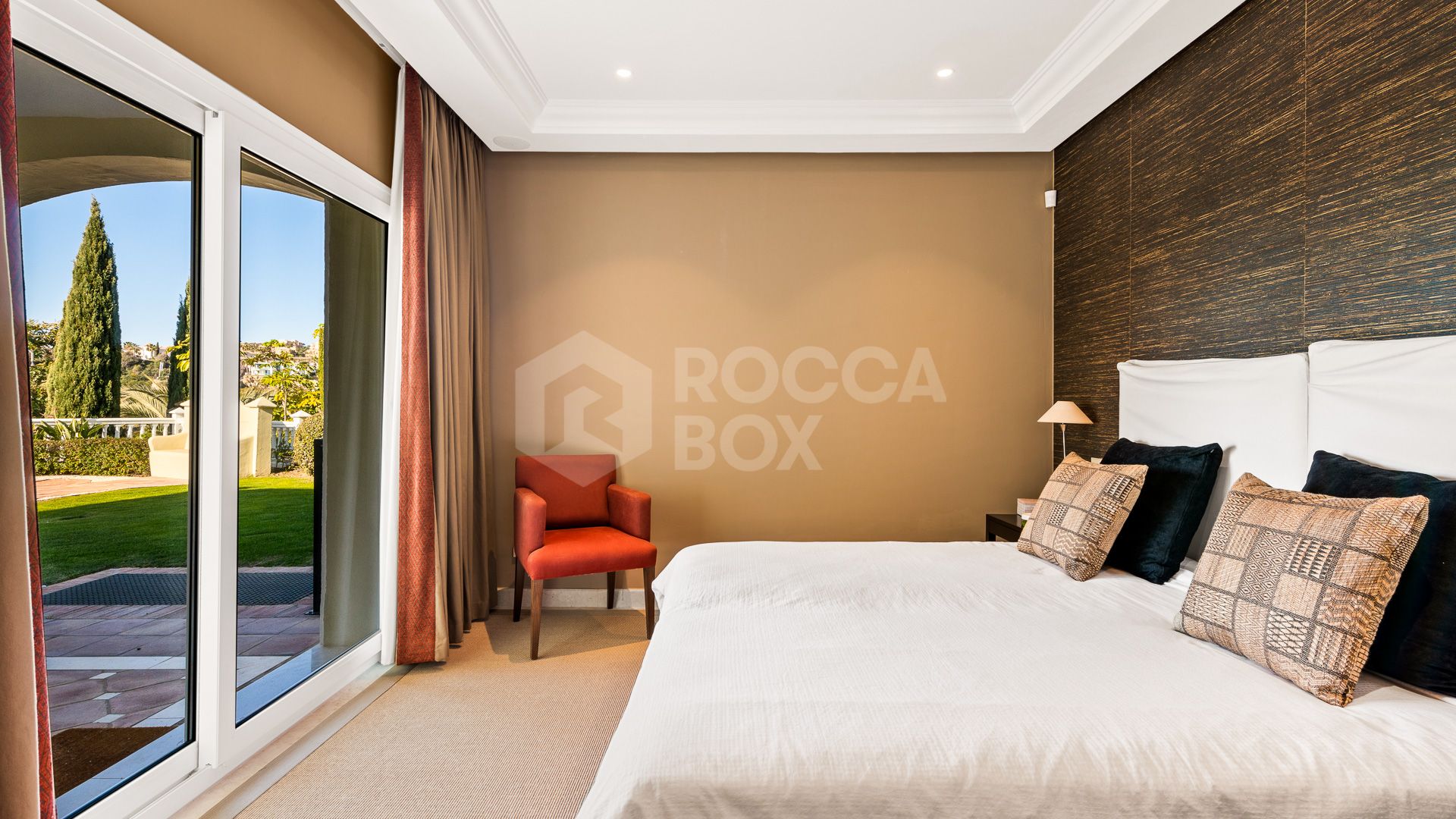 Timeless Elegance Meets Modern Comfort in a Private Golf Retreat