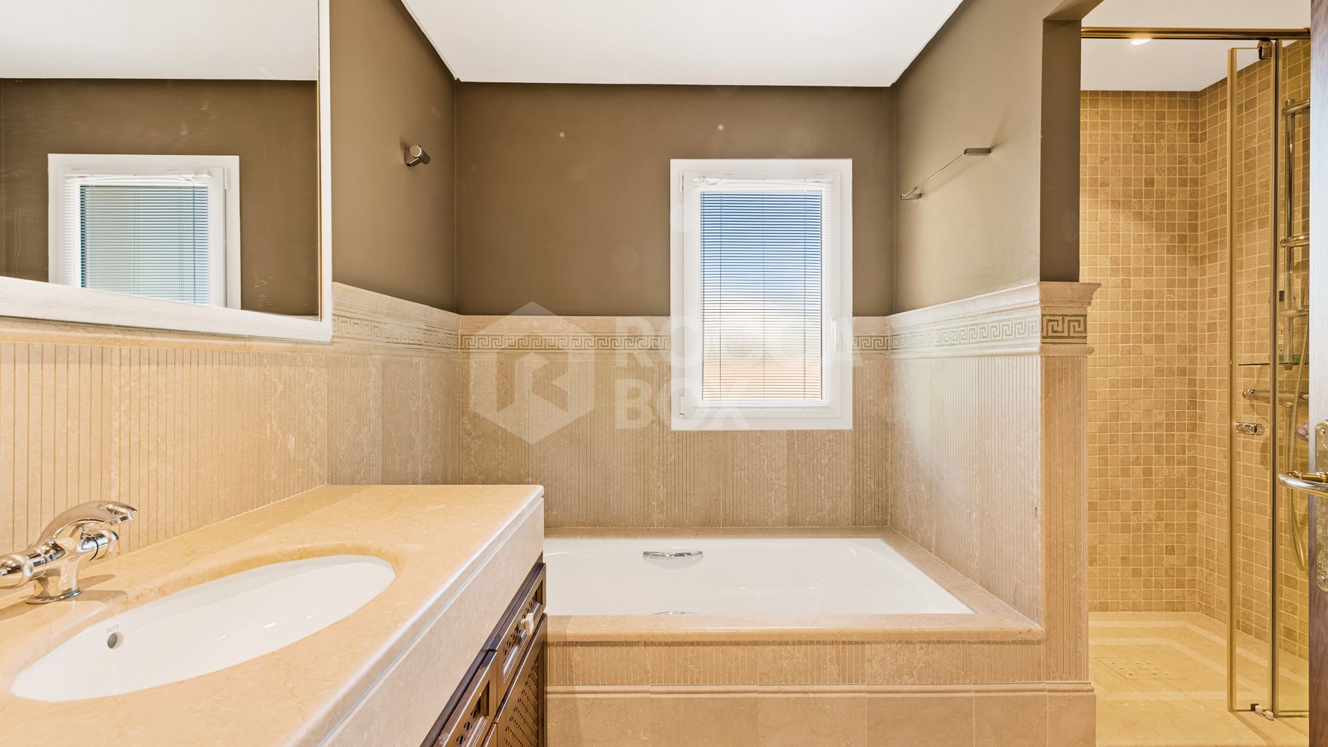 Timeless Elegance Meets Modern Comfort in a Private Golf Retreat