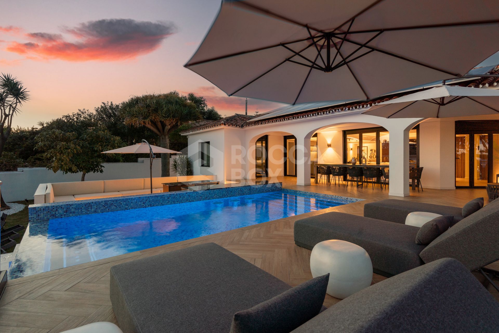 Luxury 7-Bedroom Villa with Infinity Pool in Marbella