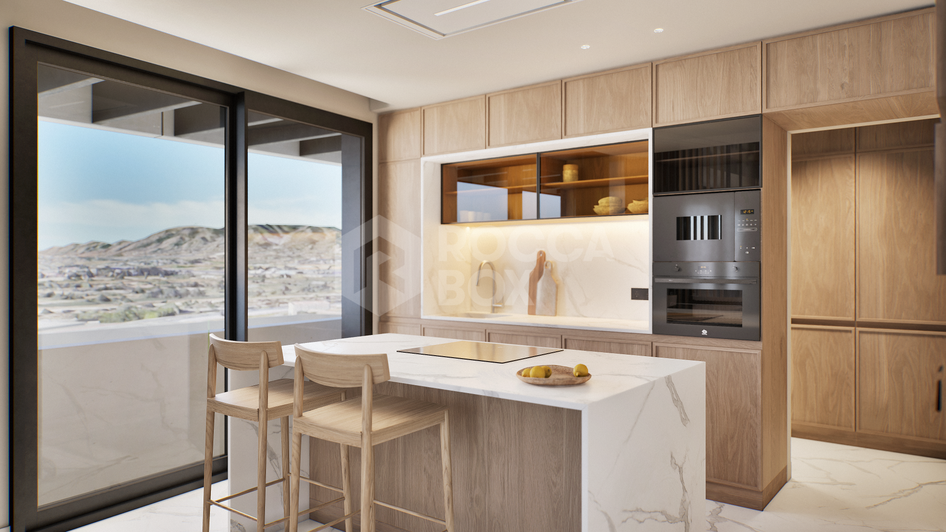 Frontline Beach Duplex Penthouse with Breathtaking Mediterranean Views