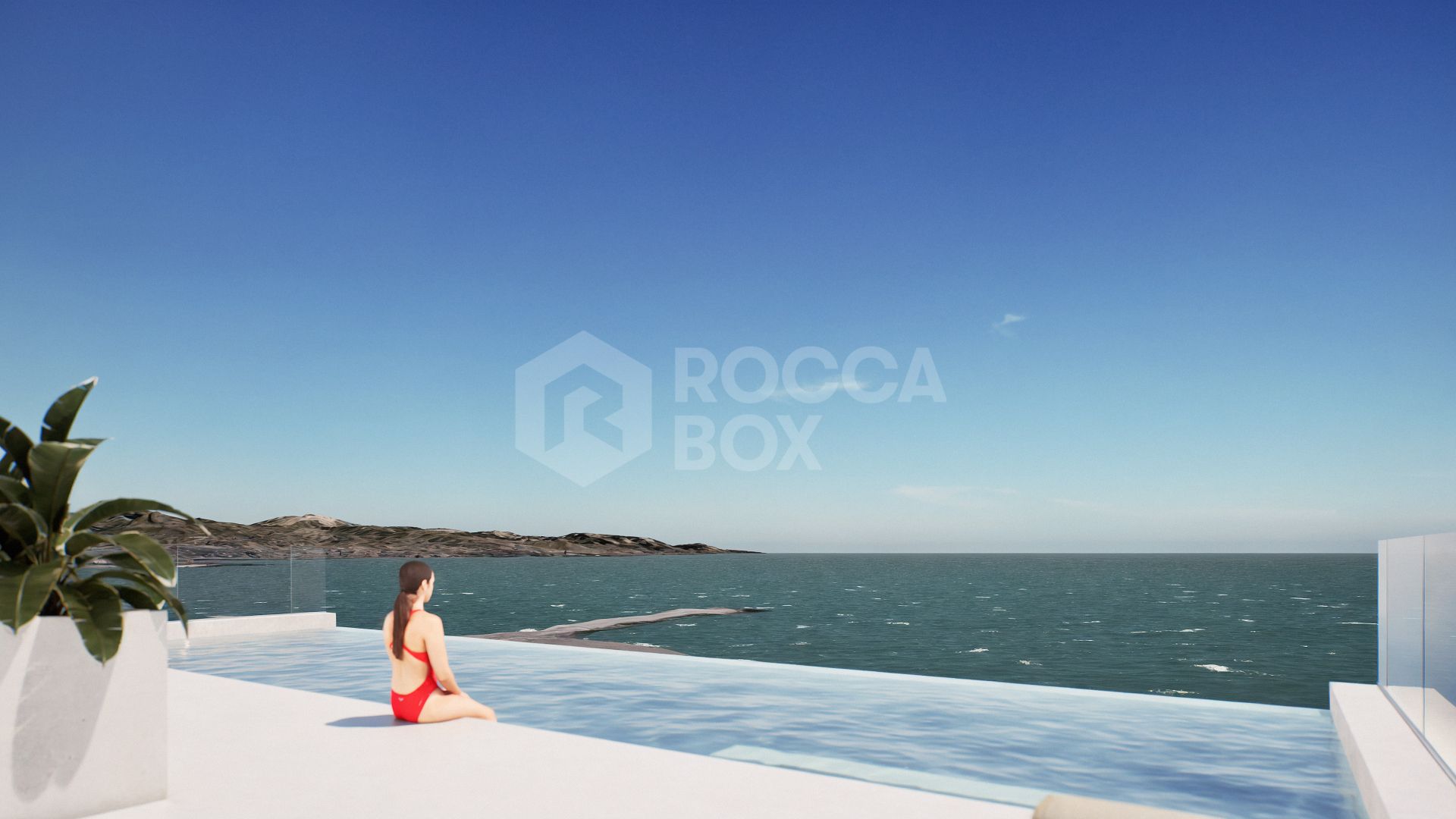 Frontline Beach Duplex Penthouse with Breathtaking Mediterranean Views